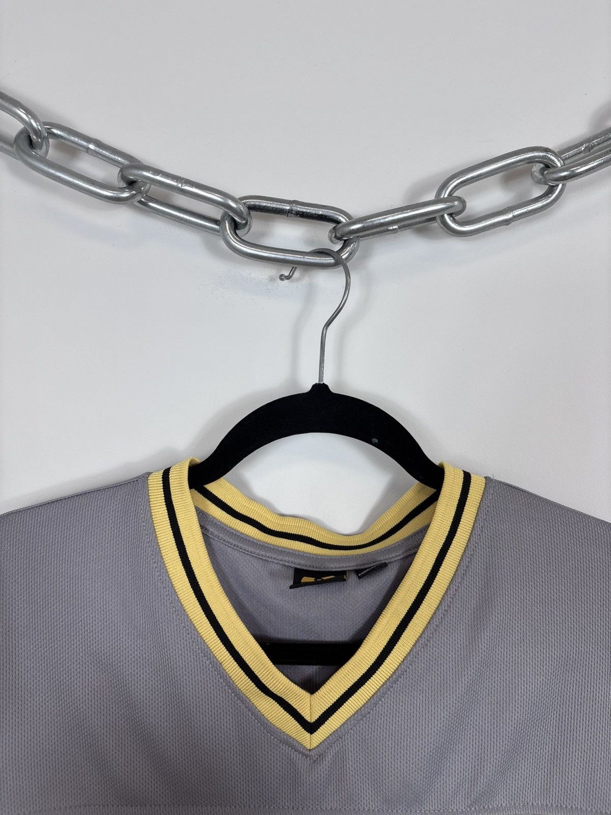 Wu-Tang Clan Wu-Tang Clan 36 Big Logo V-Neck Jersey T-Shirt Tee Size US L / EU 52-54 / 3 - 5 Thumbnail