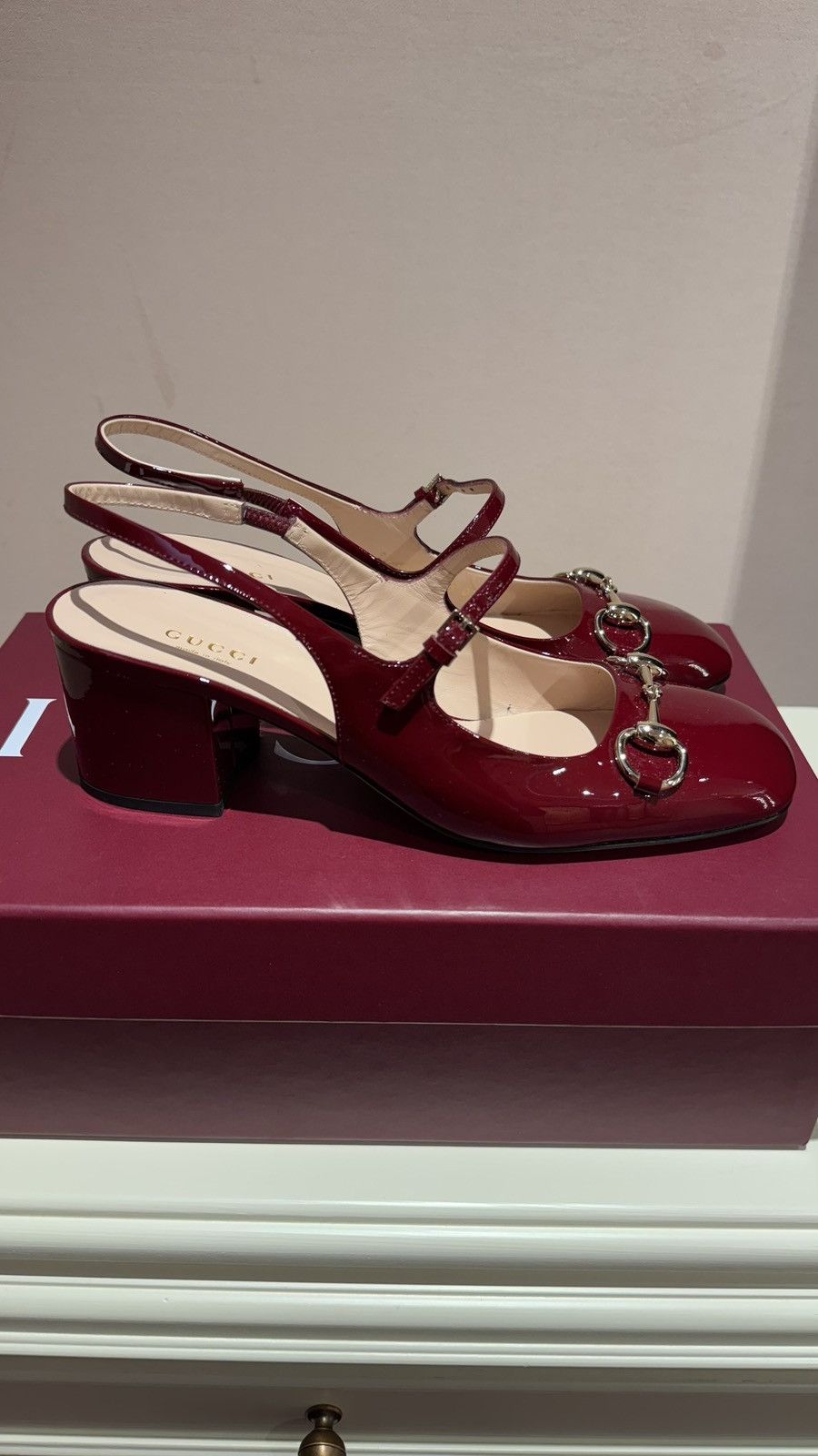 Gucci Women’s Horsebit Pump Size US 7.5 / IT 37.5 - 3 Thumbnail