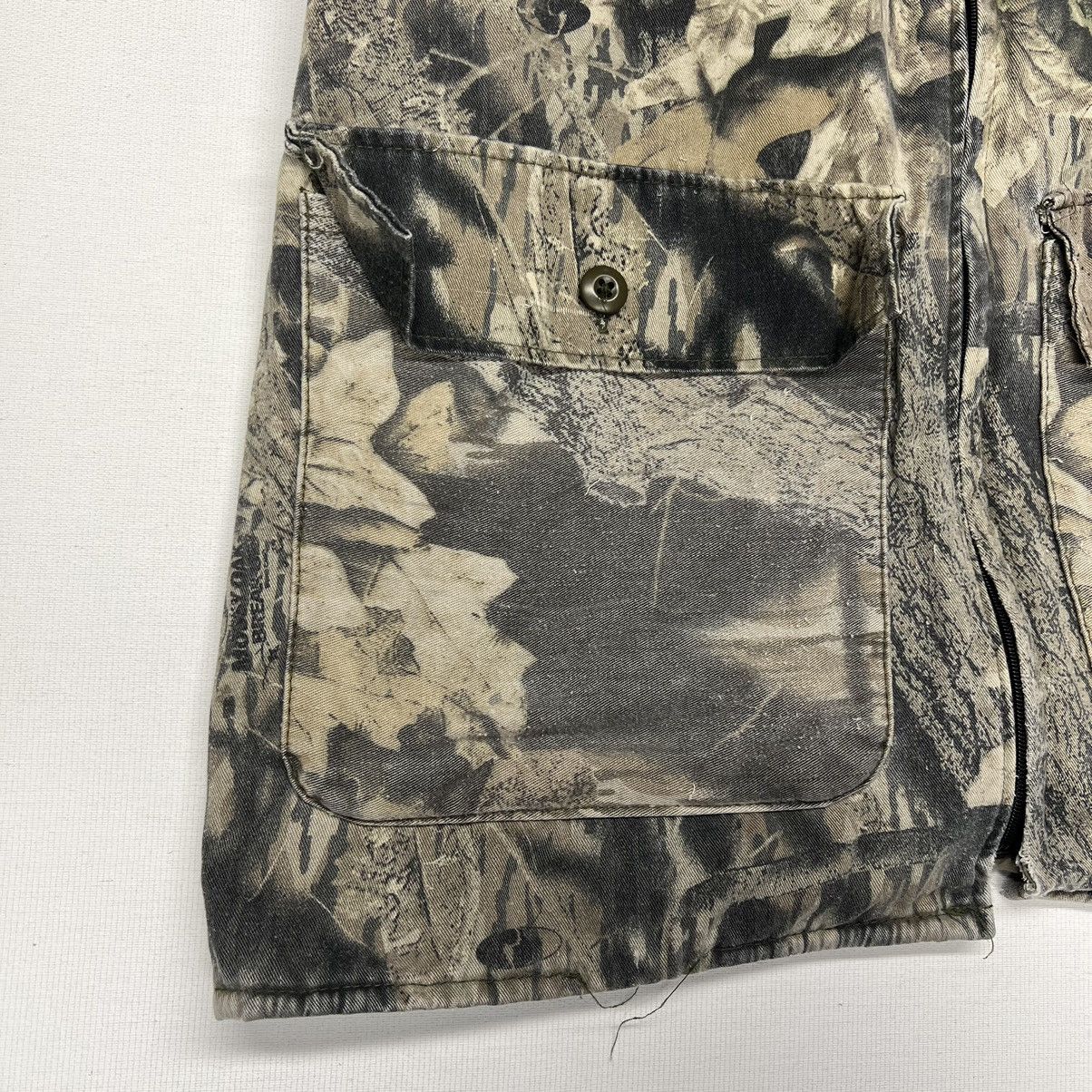 Vintage VTG Scentlock Jacket Camo Green Hunting Camouflage Mock Neck Size US XXL / EU 58 / 5 - 5 Thumbnail