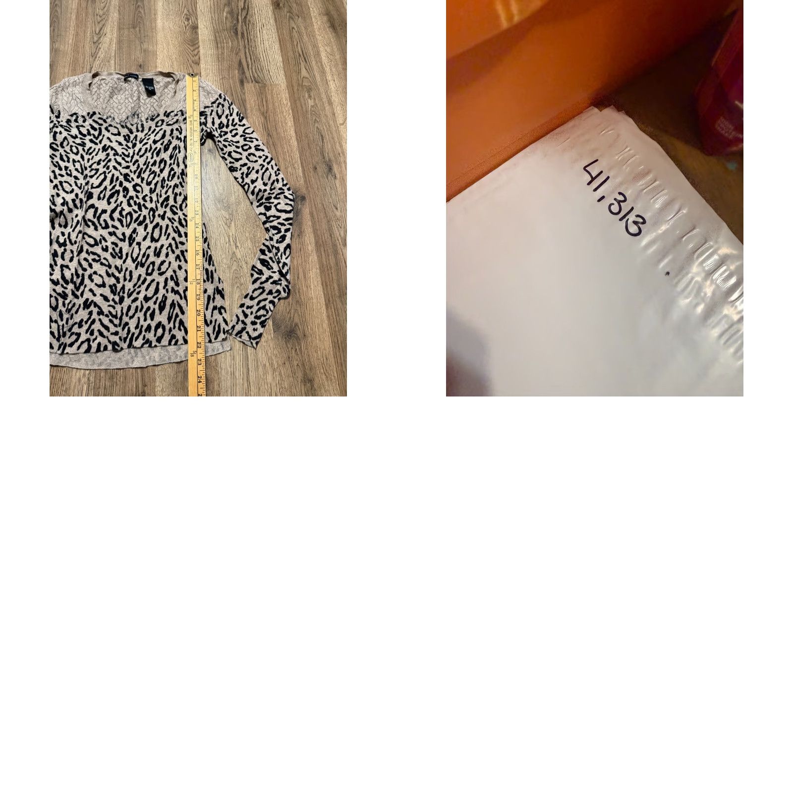 Vintage MODA Shirt Women's XS/S Cheetah Print Long Sleeve Shirt Brown Black Size XS / US 0-2 / IT 36-38 - 8 Thumbnail