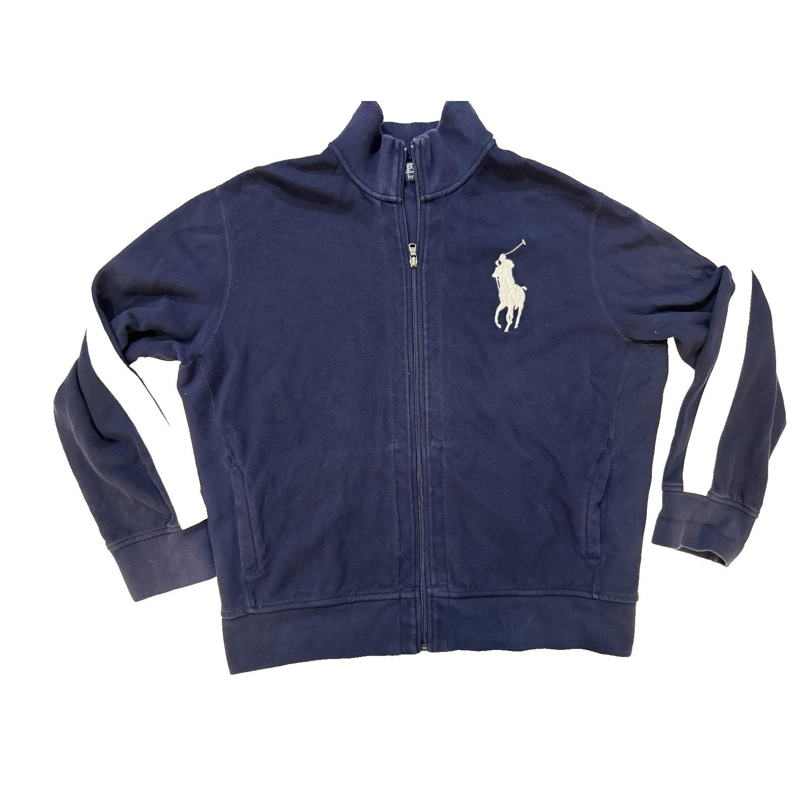 Polo Ralph Lauren Polo Ralph Lauren Full Zip Sweatshirt Mens XL Track Big Pony Size US XL / EU 56 / 4 - 1 Thumbnail