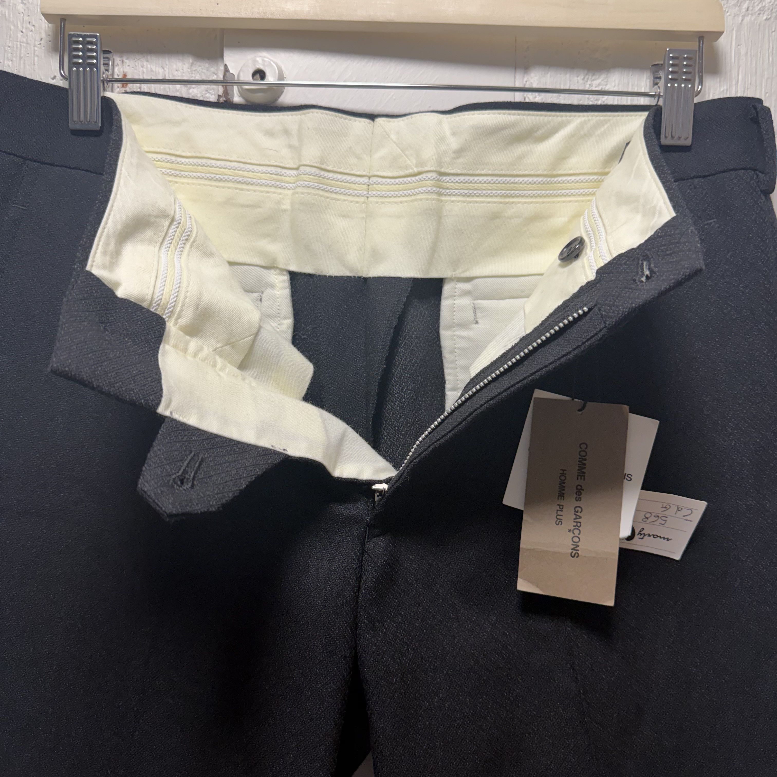 Comme des Garcons Homme Plus Wool Trousers Size US 34 / EU 50 - 5 Thumbnail