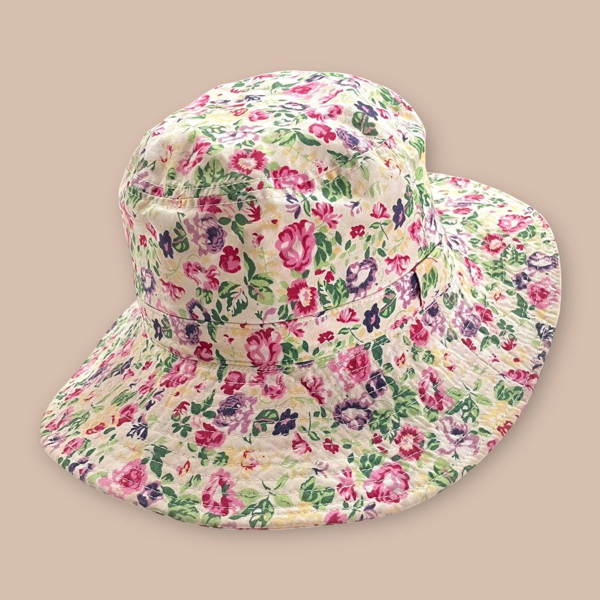 Kenzo Vintage KENZO Paris Floral Bucket Hat Size ONE SIZE - 4 Thumbnail