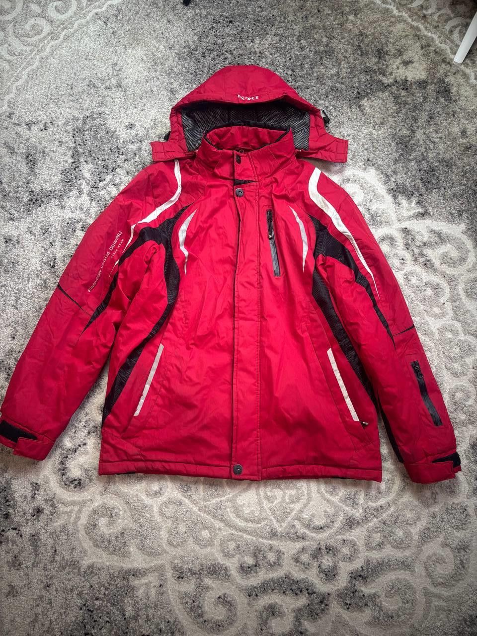 Vintage Danweinu Red Technical Ski Jacket Gorpcore Aesthetic Size US L / EU 52-54 / 3 - 3 Thumbnail