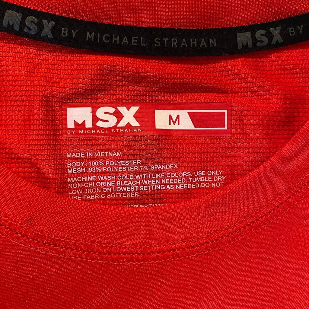 Other MSK by Michael Strahan men M drifit Crewneck short sleeve at Size US M / EU 48-50 / 2 - 6 Thumbnail