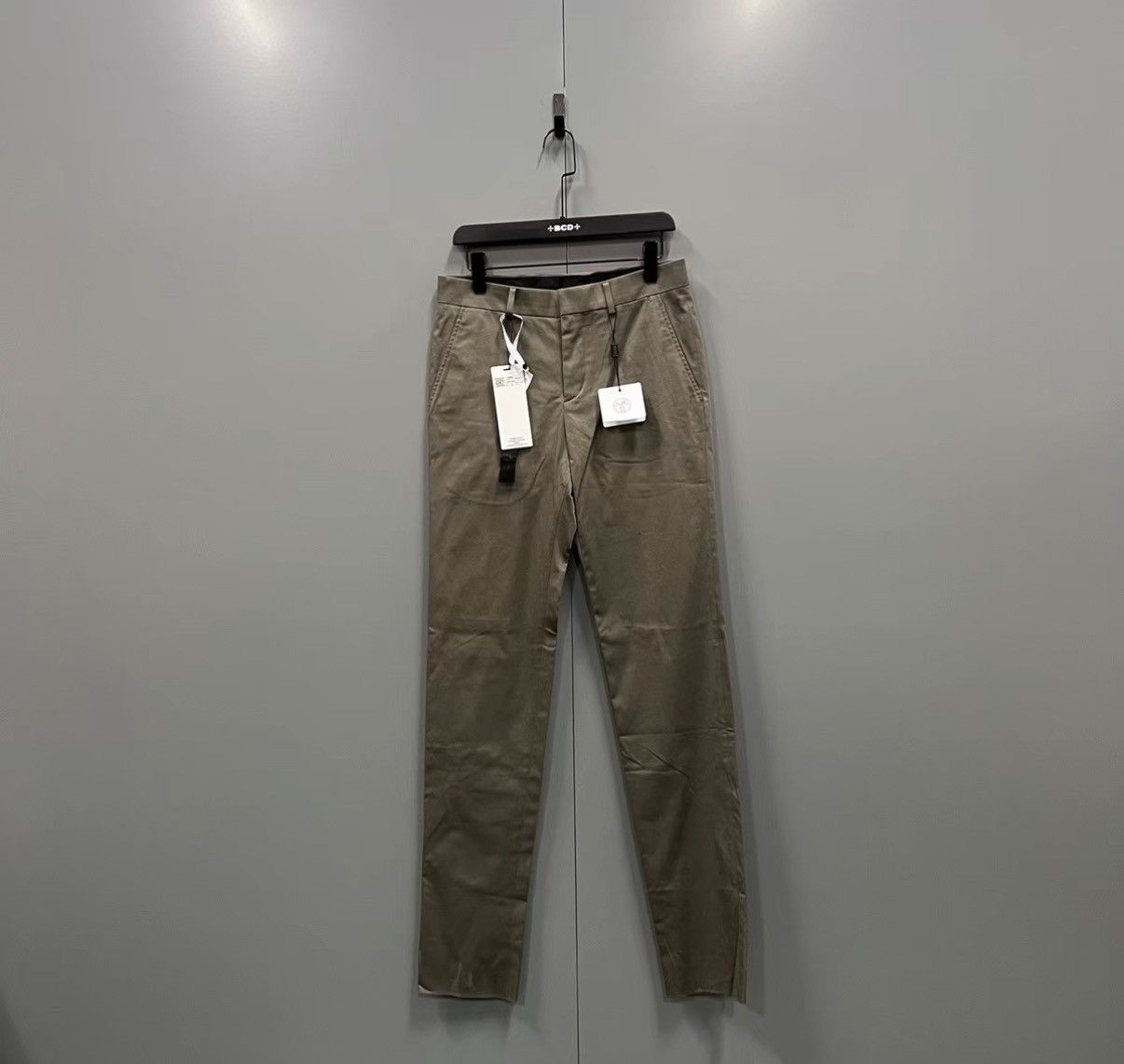 Hermes HERMÈS Solid Color Straight-leg Casual Pants J41 Size 26" / US 2 / IT 38 - 1 Thumbnail