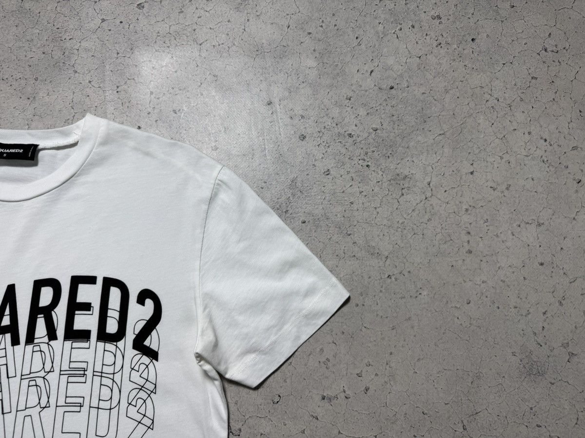 Dsquared2 Dsquared 2 White Big Logo T-Shirt Size S Size US S / EU 44-46 / 1 - 3 Thumbnail