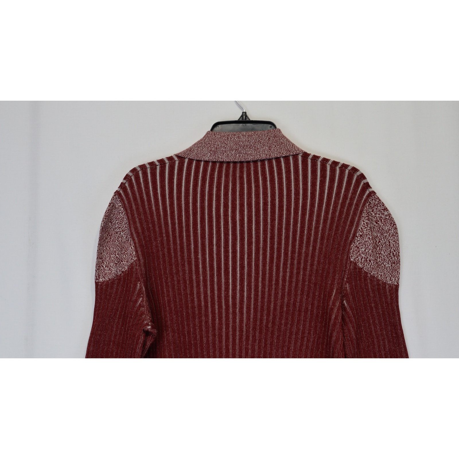 Bottega Veneta o1rshd1 Ribbed Polo Shirt in Burgundy Size US L / EU 52-54 / 3 - 13 Thumbnail