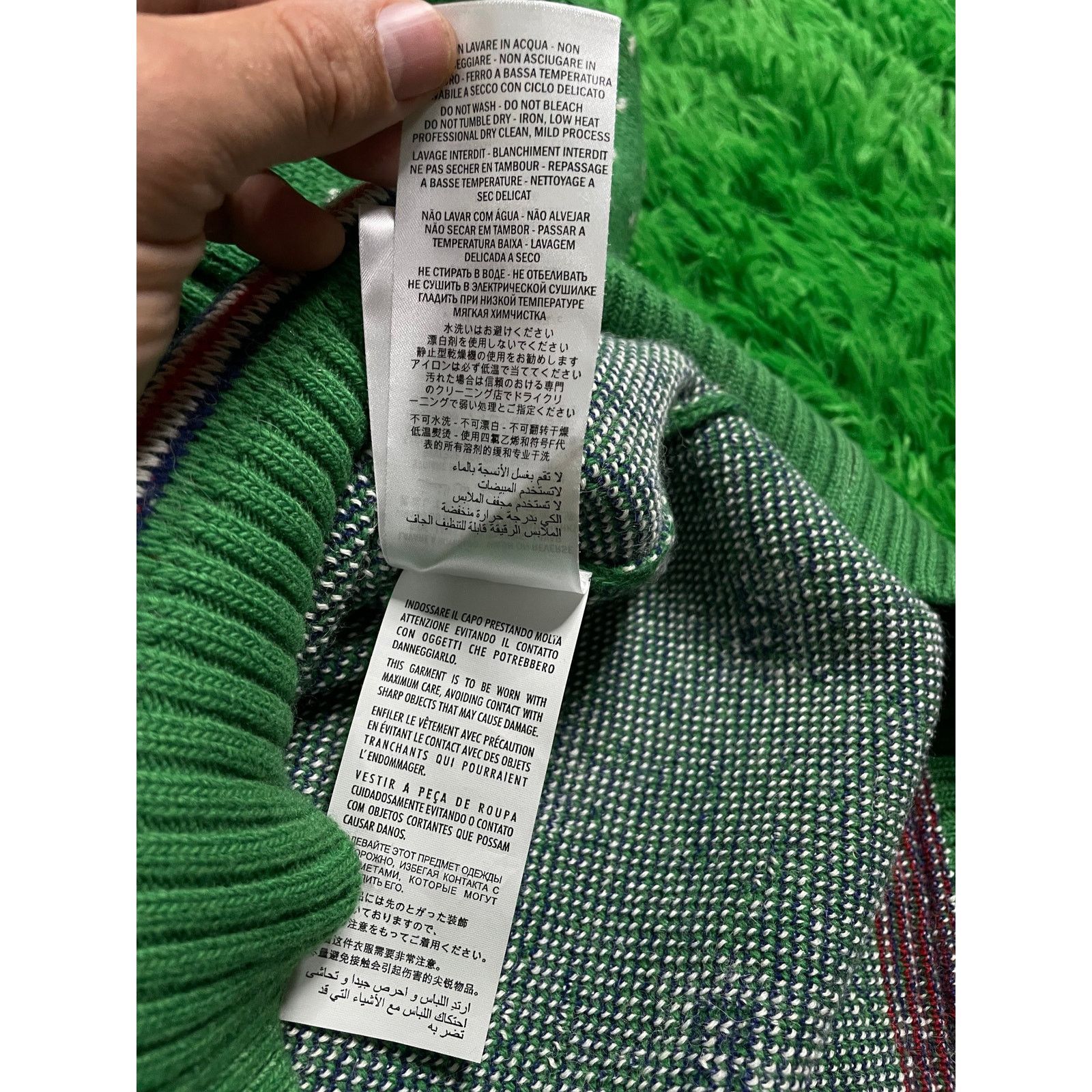 Gucci Gucci Knit Green Goat Small New Size US S / EU 44-46 / 1 - 4 Thumbnail