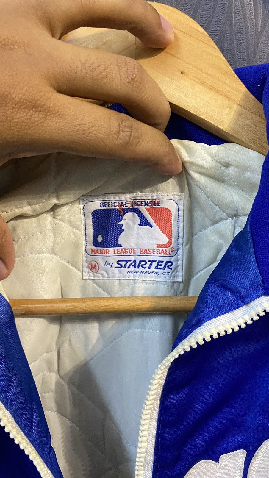 MLB × Vintage VINTAGE 80s-90s LA DODGERS STARTER JACKET MEDIUM Size US M / EU 48-50 / 2 - 8 Thumbnail