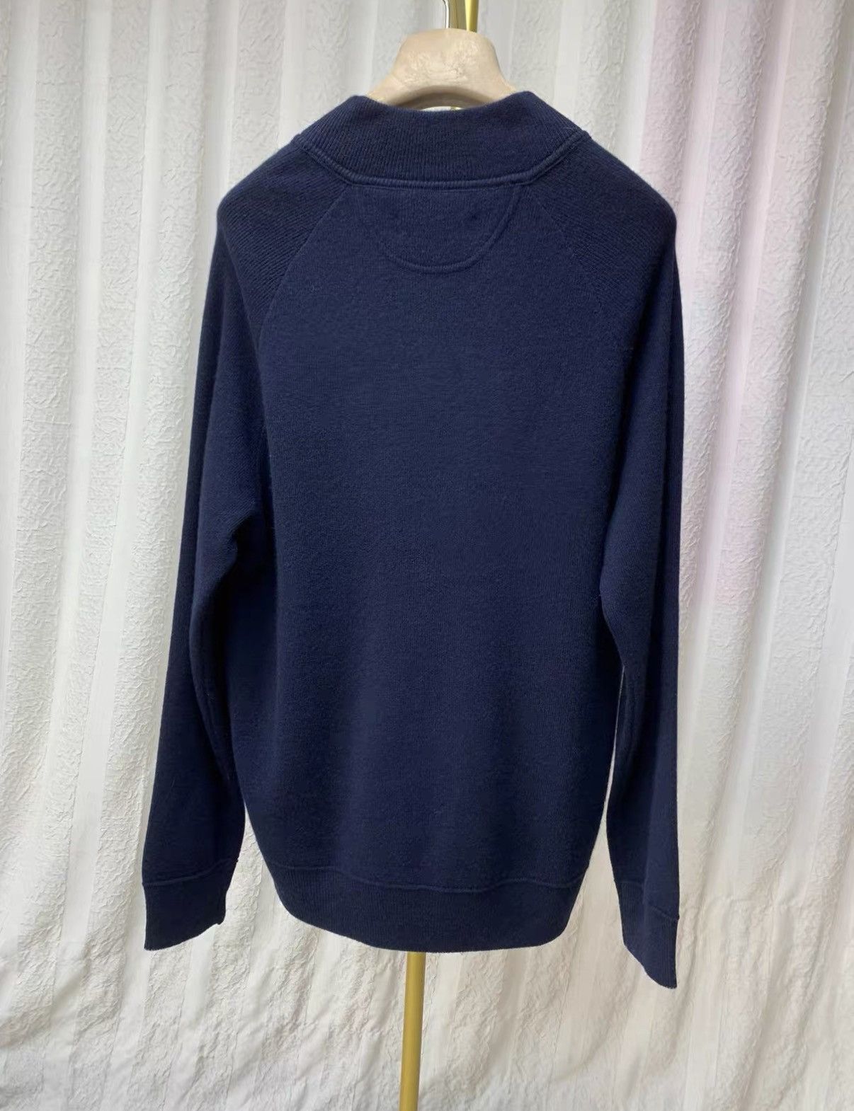 Brunello Cucinelli BRUNELLO CUCINELLI Baseball Collar Cashmere Sweater Jacket Size US XL / EU 56 / 4 - 6 Thumbnail