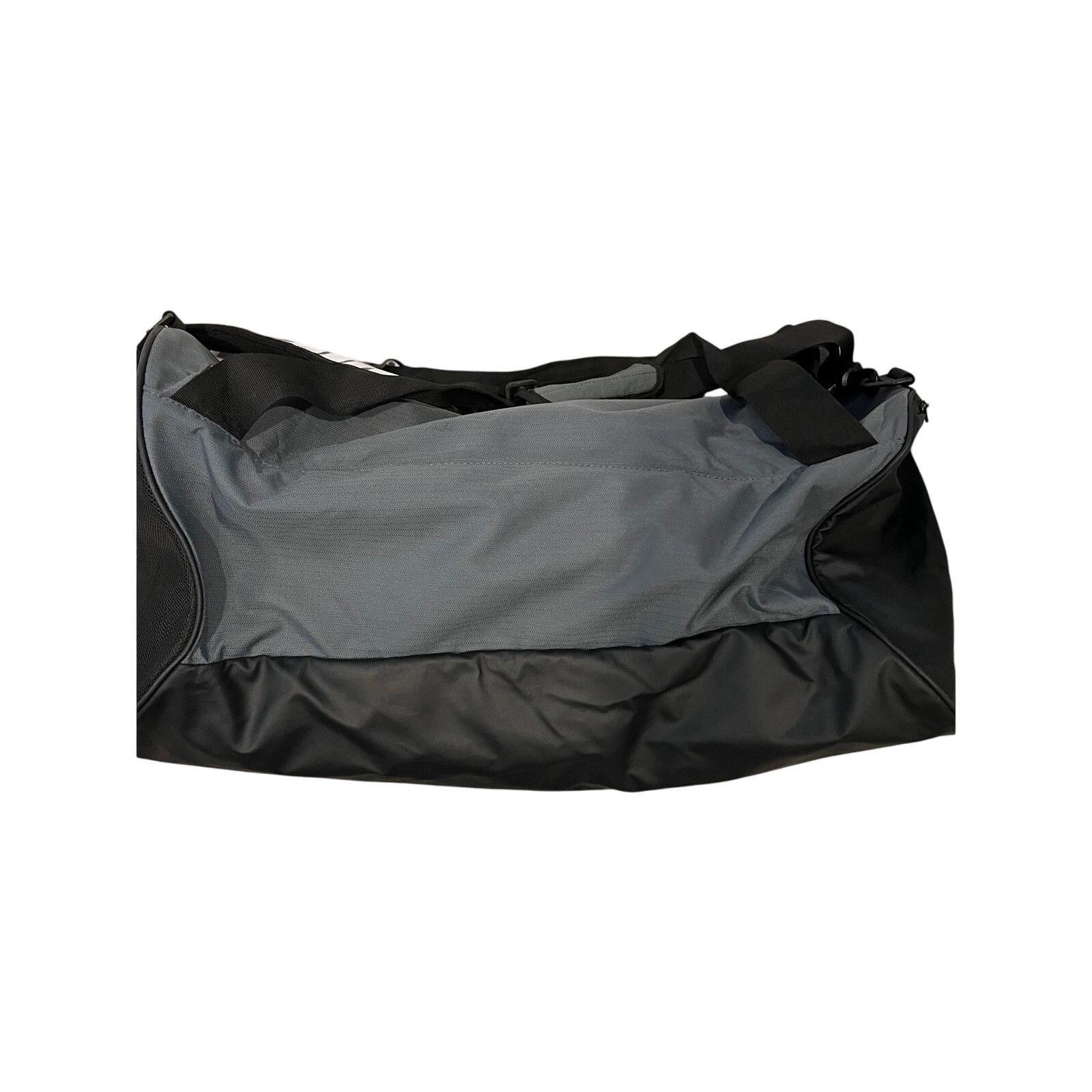 Nike Nike Brasilia 9.5 Gray Black Medium 60L Duffel Gym Bag Size ONE SIZE - 2 Thumbnail