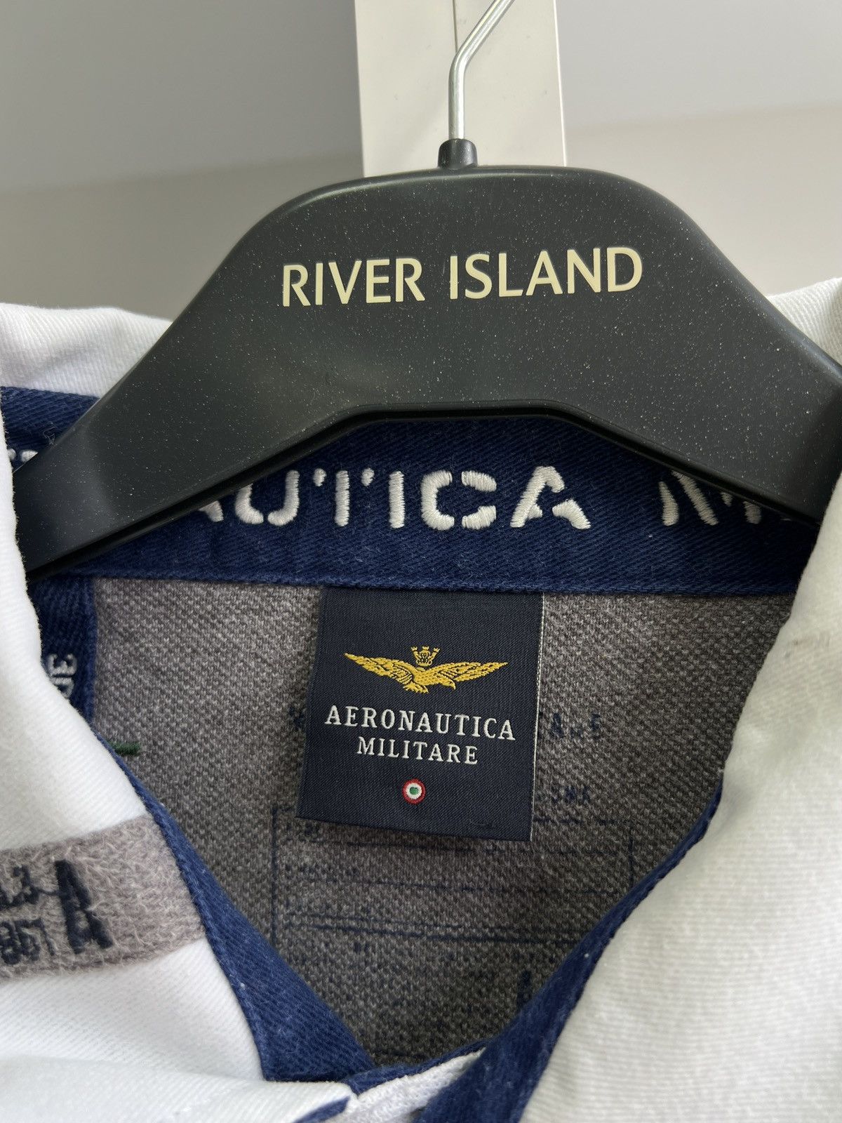 Aeronautica Militare × Vintage Vintage Aeronautica Militare Rugby Shirt Size US XXL / EU 58 / 5 - 6 Thumbnail