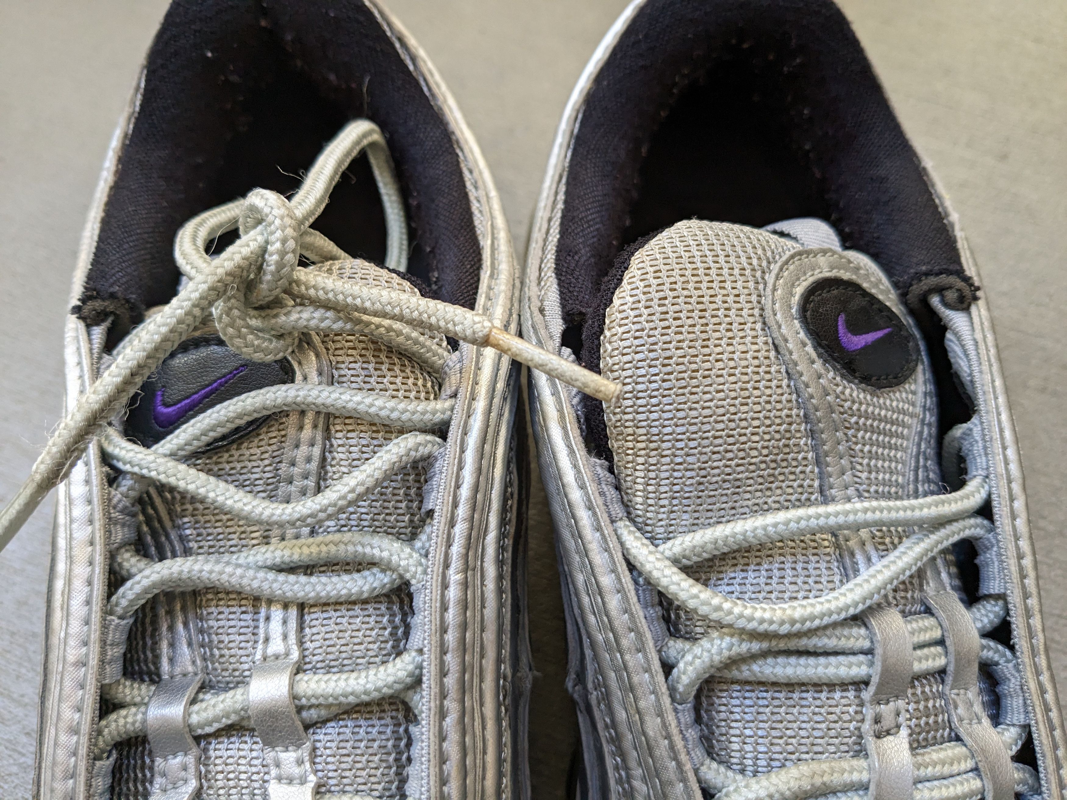 Nike Nike Air Max 97 Silver Purple Size 9 312461-003 2010 Size US 9.5 / EU 42-43 - 5 Thumbnail