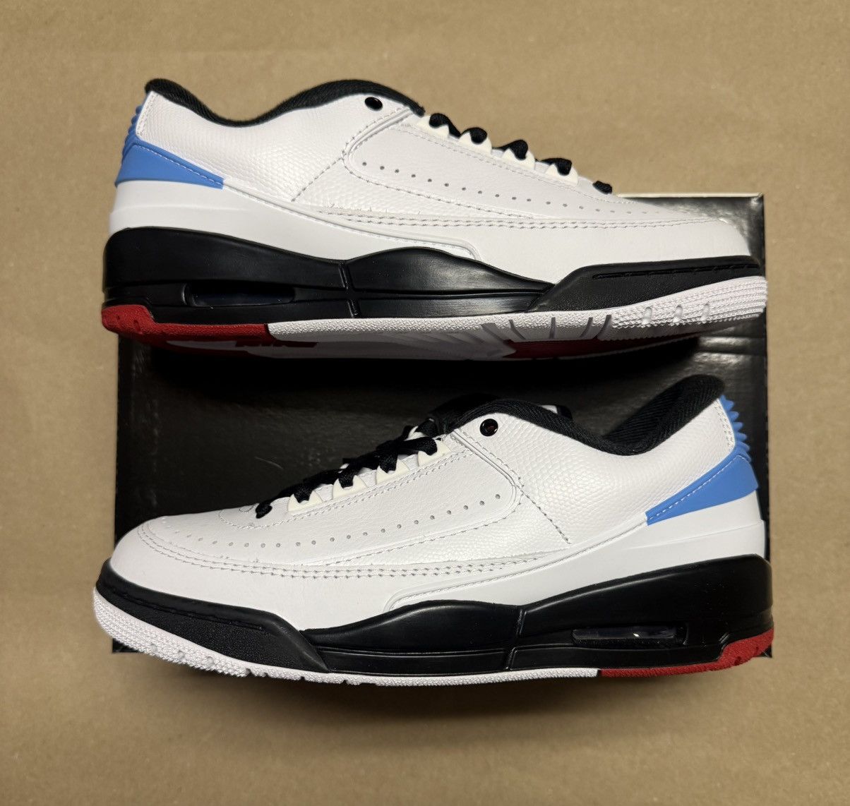 Jordan Brand Nike Air Jordan 2/3 UNC to Chicago Retro men’s size 7.5 NEW! Size US 7.5 / EU 40-41 - 1 Thumbnail