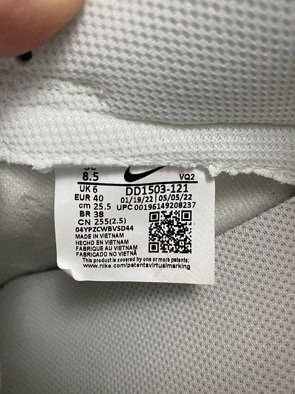 Nike Size 8.5W / 7M - Nike Dunk Low Retro Coconut Milk Sail Cream Size US 8.5 / IT 38.5 - 7 Thumbnail