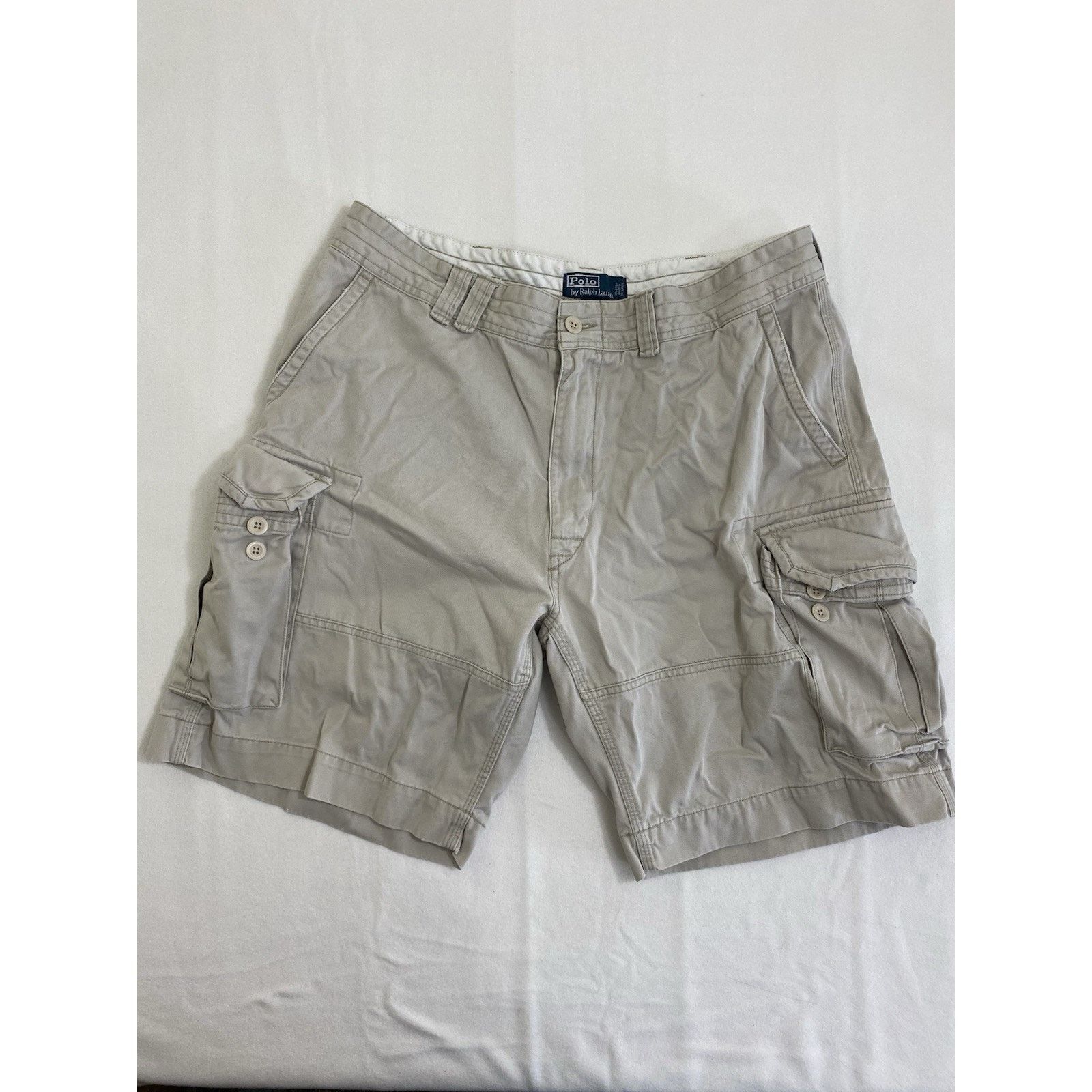 Polo Ralph Lauren Polo Ralph Lauren Cotton Twill Chino Cargo Shorts Mens 38 Size US 38 / EU 54 - 1 Thumbnail