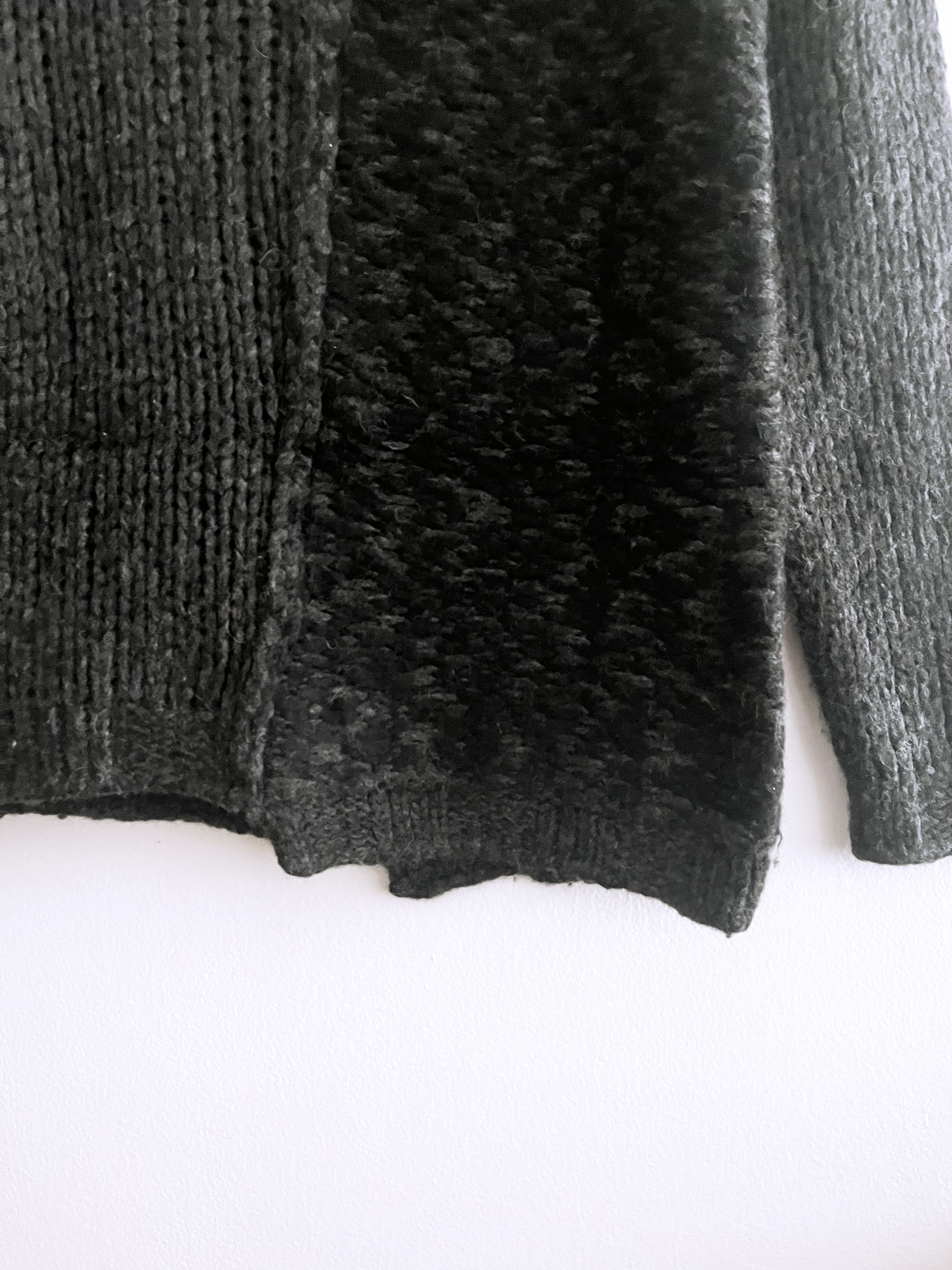 Isabel Benenato superfine alpaca knit sweater/ asymmetrical hem Size US S / EU 44-46 / 1 - 8 Thumbnail