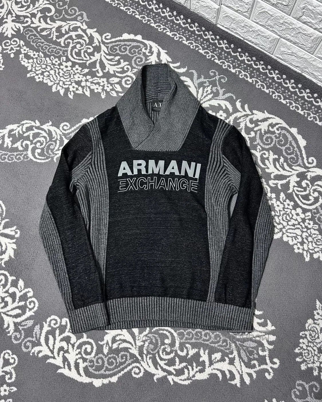 Armani Armani Exchange Vintage Knit Sweater. Size US M / EU 48-50 / 2 - 2 Thumbnail