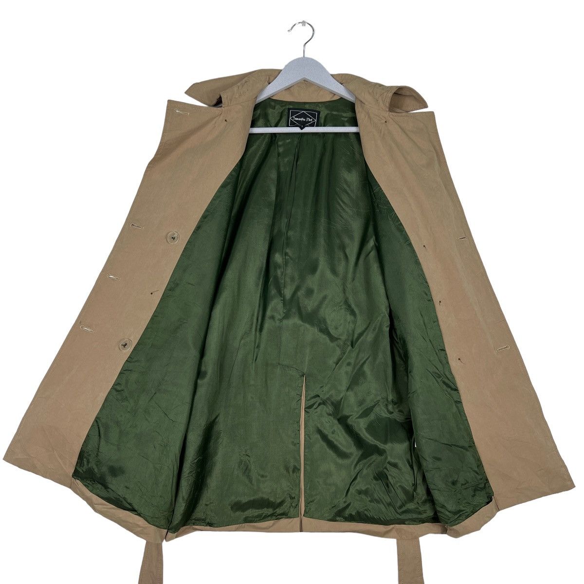 Designer 🔥 SAMANTHA PLEET TRENCH COAT MADE IN USA Size US S / EU 44-46 / 1 - 11 Thumbnail