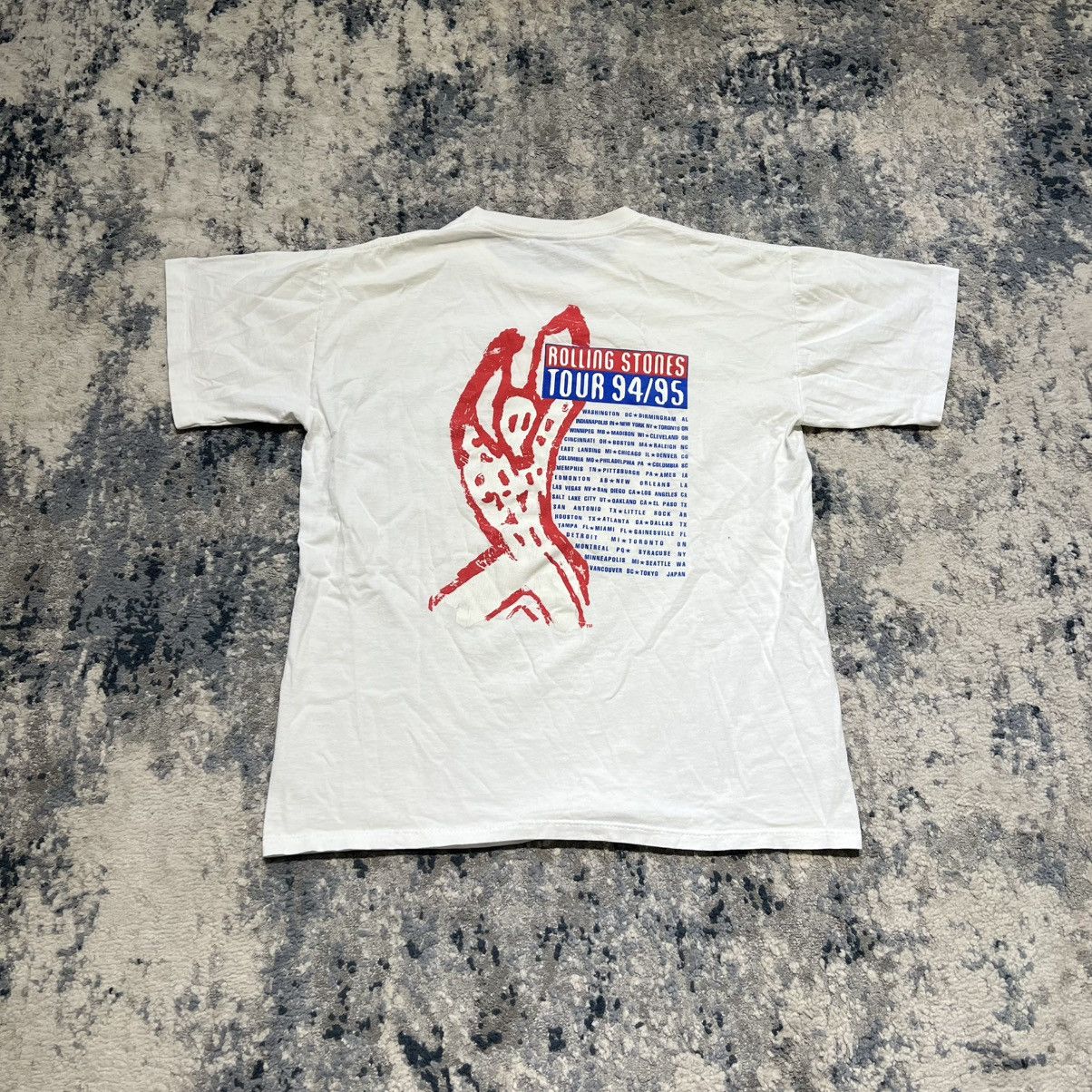 The Rolling Stones The Rolling Stones 1994/95 World Tour T-Shirt Large Size US L / EU 52-54 / 3 - 4 Thumbnail