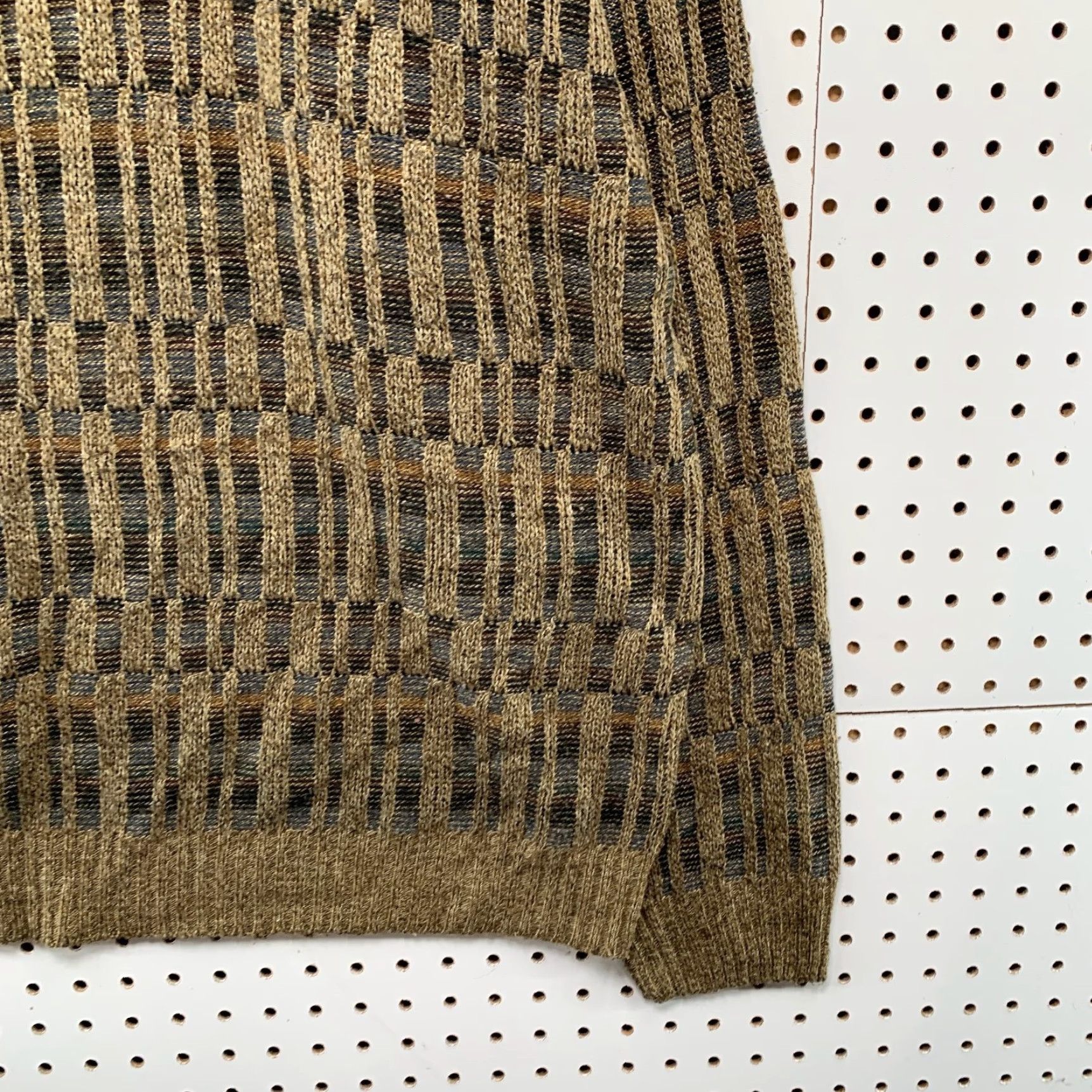 Vintage Vintage Towncraft 3d Kntit Sweater Mens 2XL Tall Brown Acrylic Made Taiwan Size US XXL / EU 58 / 5 - 6 Thumbnail