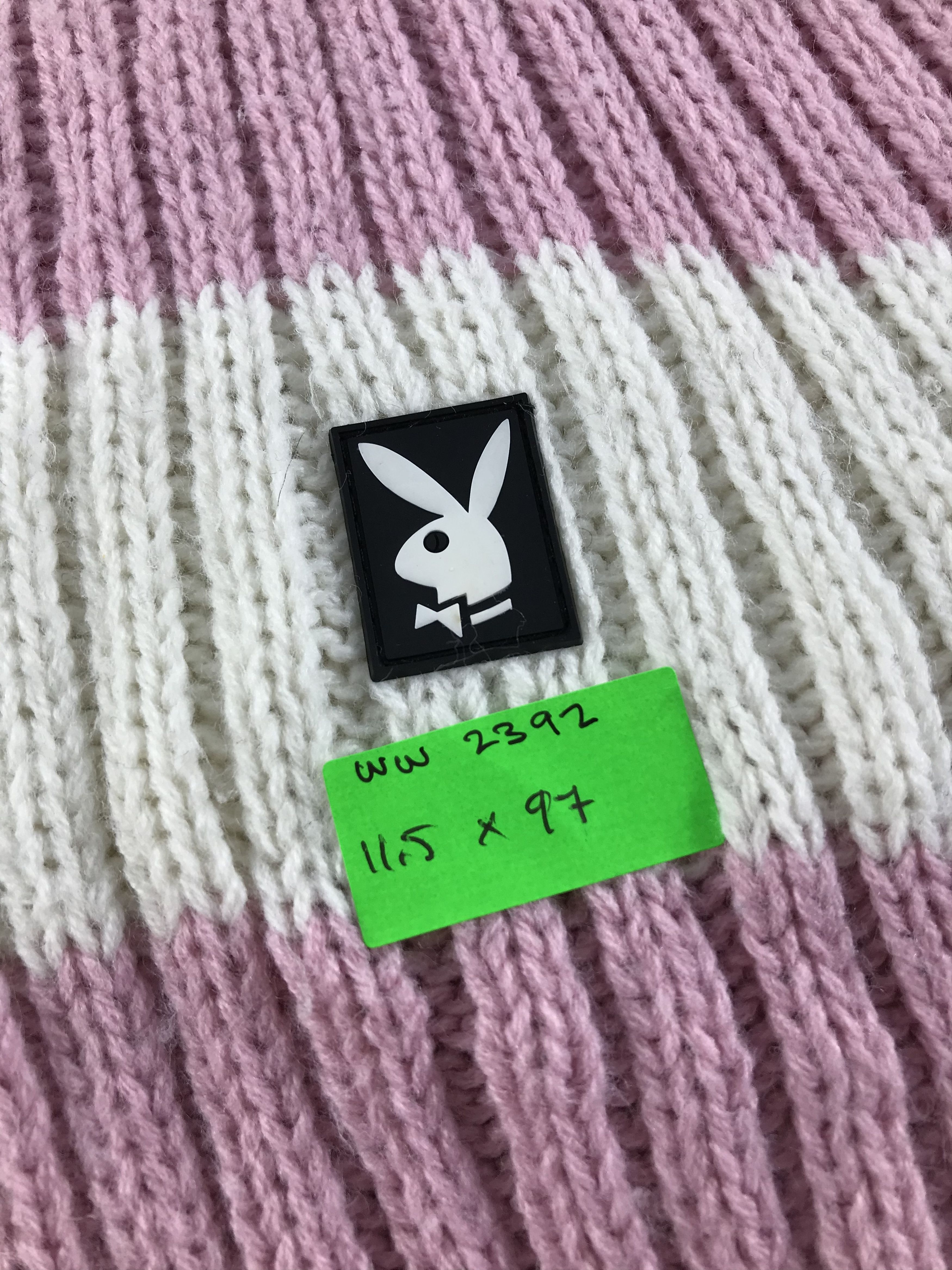 Playboy × Vintage Playboy Scarf / Muffler / Neckwear - WW2392 Size ONE SIZE - 4 Thumbnail
