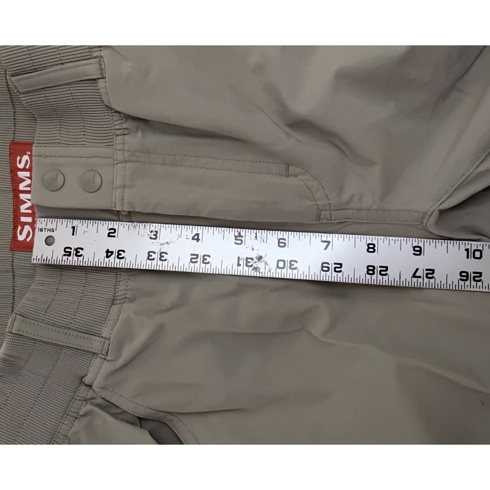 Simms Simms Lightweight Cargo Pants 28x30 Women's S Beige Size 28" / US 6 / IT 42 - 12 Thumbnail