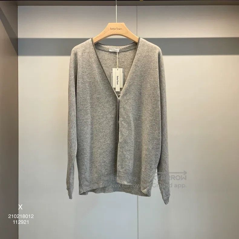 グレー カーディガン ニット BRUNELLO CUCINELLI カシミヤ