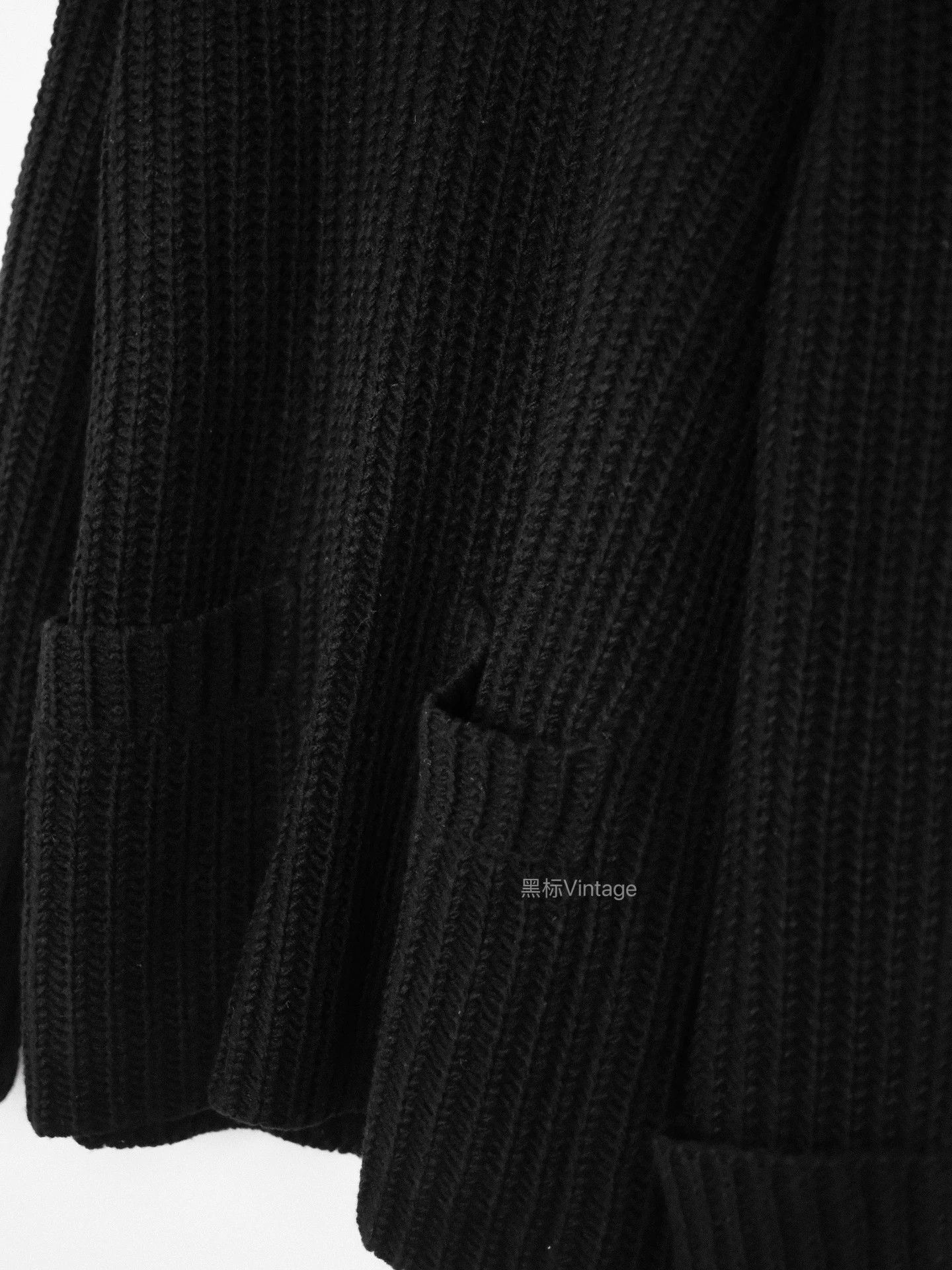 Yohji Yamamoto Yohji Yamamoto 18AW Vtg Thick Turt Cuffed Sweater Wmn Size US M / EU 48-50 / 2 - 7 Thumbnail