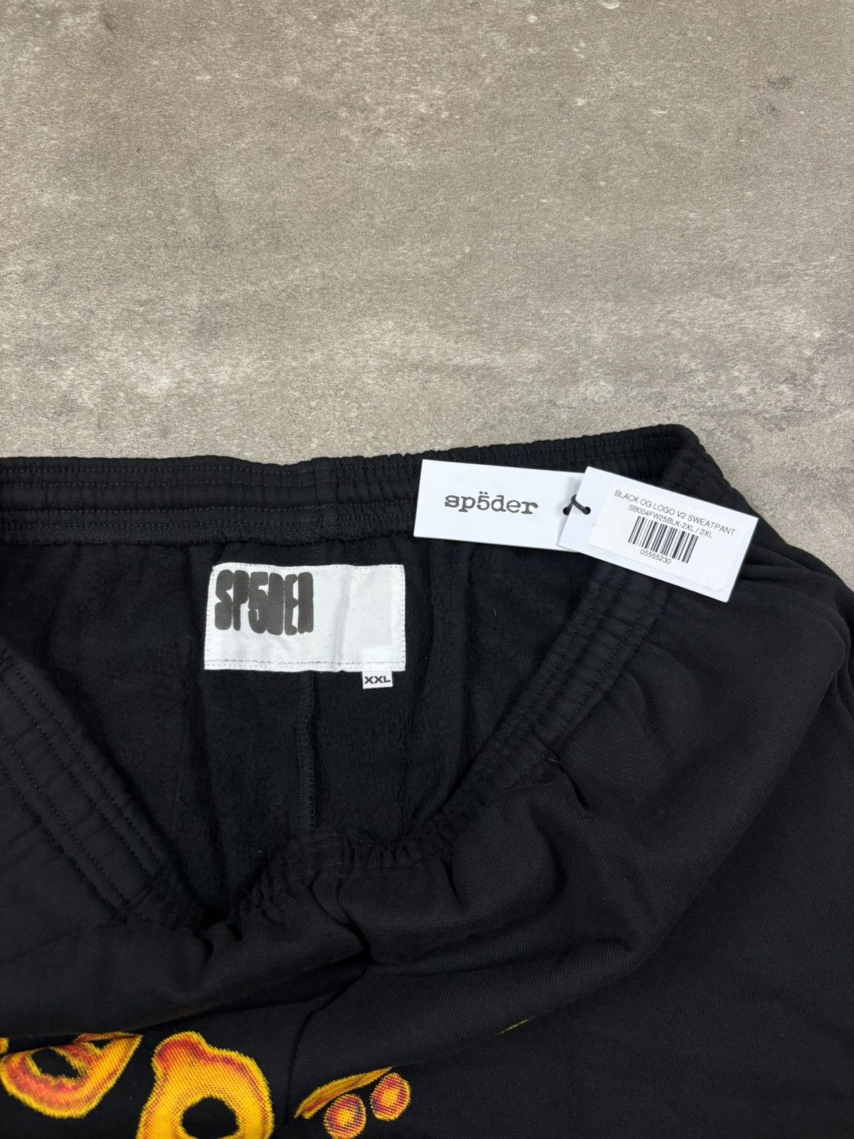 Sp5der Sp5der OG Logo V2 Sweatpants, Black Size US 38 / EU 54 - 5 Thumbnail