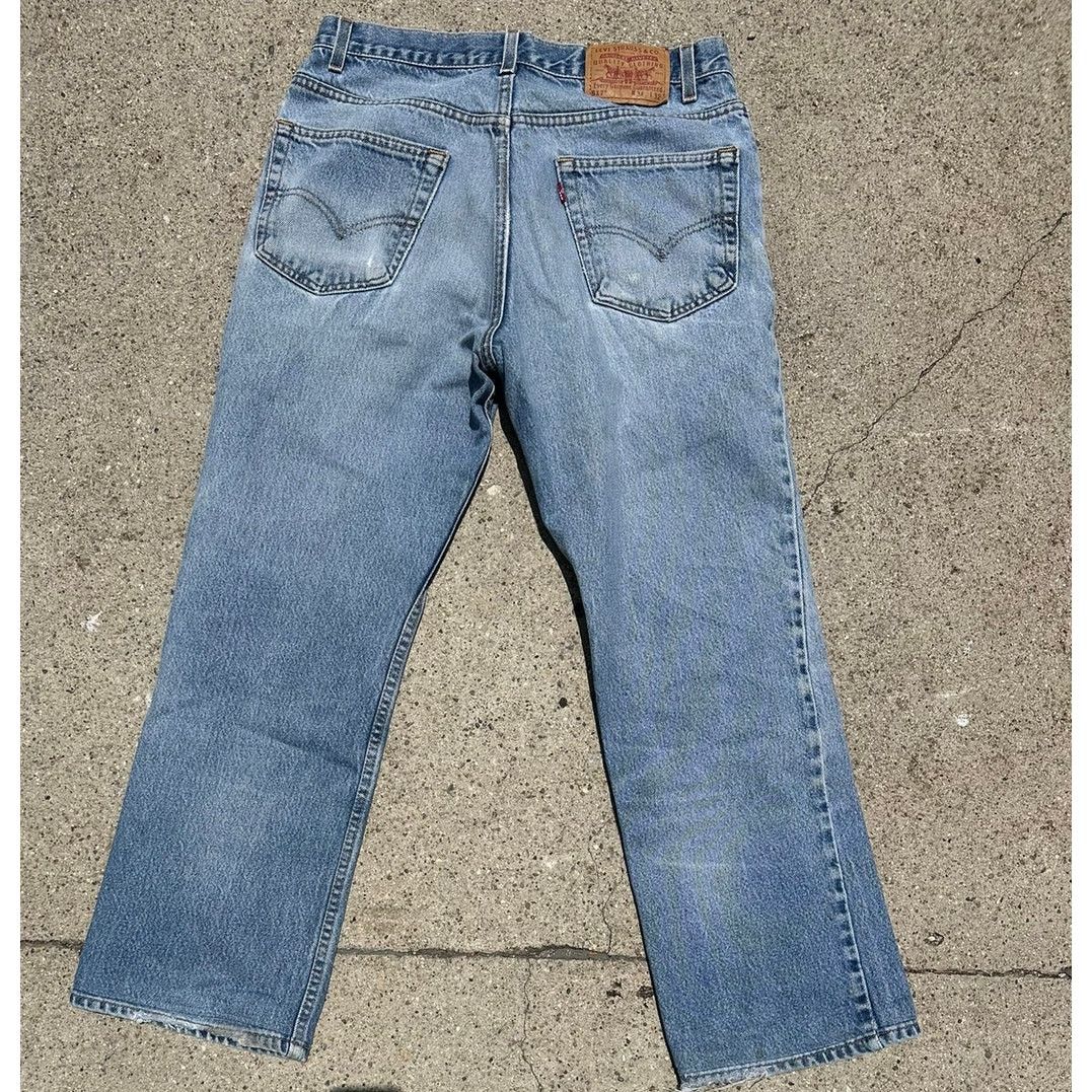 Levi's Vintage Clothing Vintage Levis 517 Size US 34 / EU 50 - 2 Thumbnail