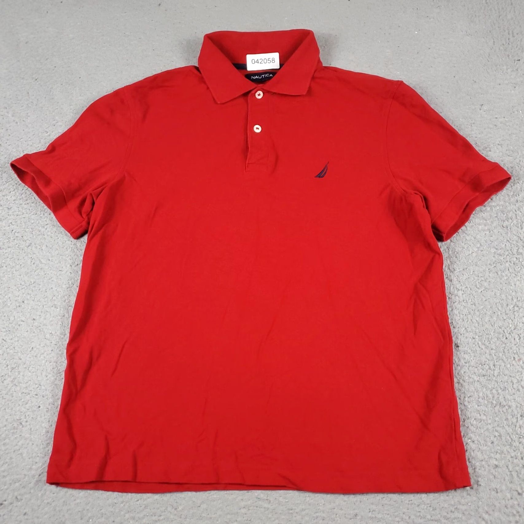 Nautica Nautica Polo Shirt Mens Small Red Golf Casual Short Sleeve Adult S Polo Red Nautica Mens Polo Red 90s Classic Sport Mens Size US S / EU 44-46 / 1 - 2 Thumbnail