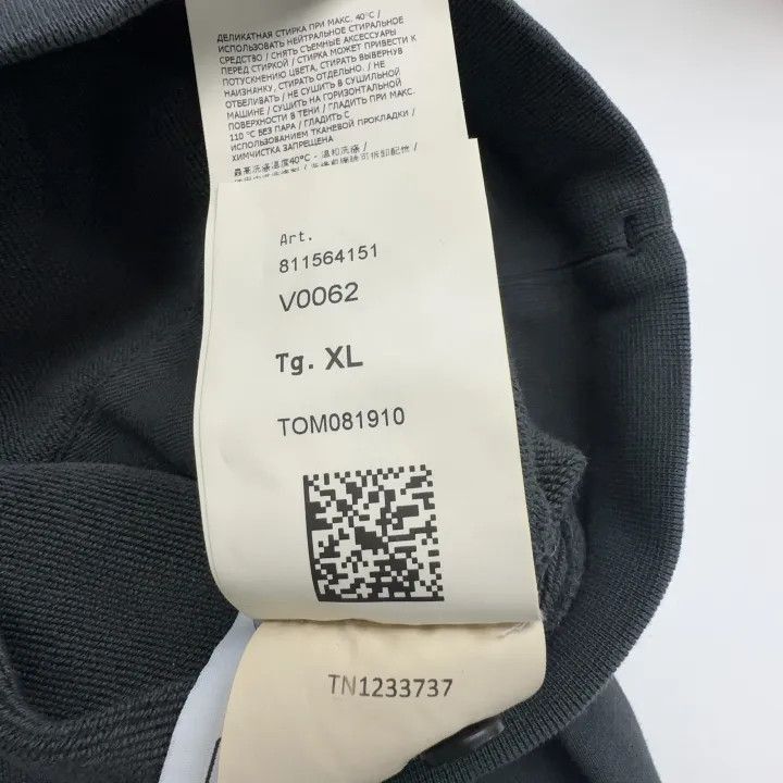 Stone Island Stone Island Gray Logo Hooded Sweatshirt -2506 Size US XL / EU 56 / 4 - 6 Thumbnail