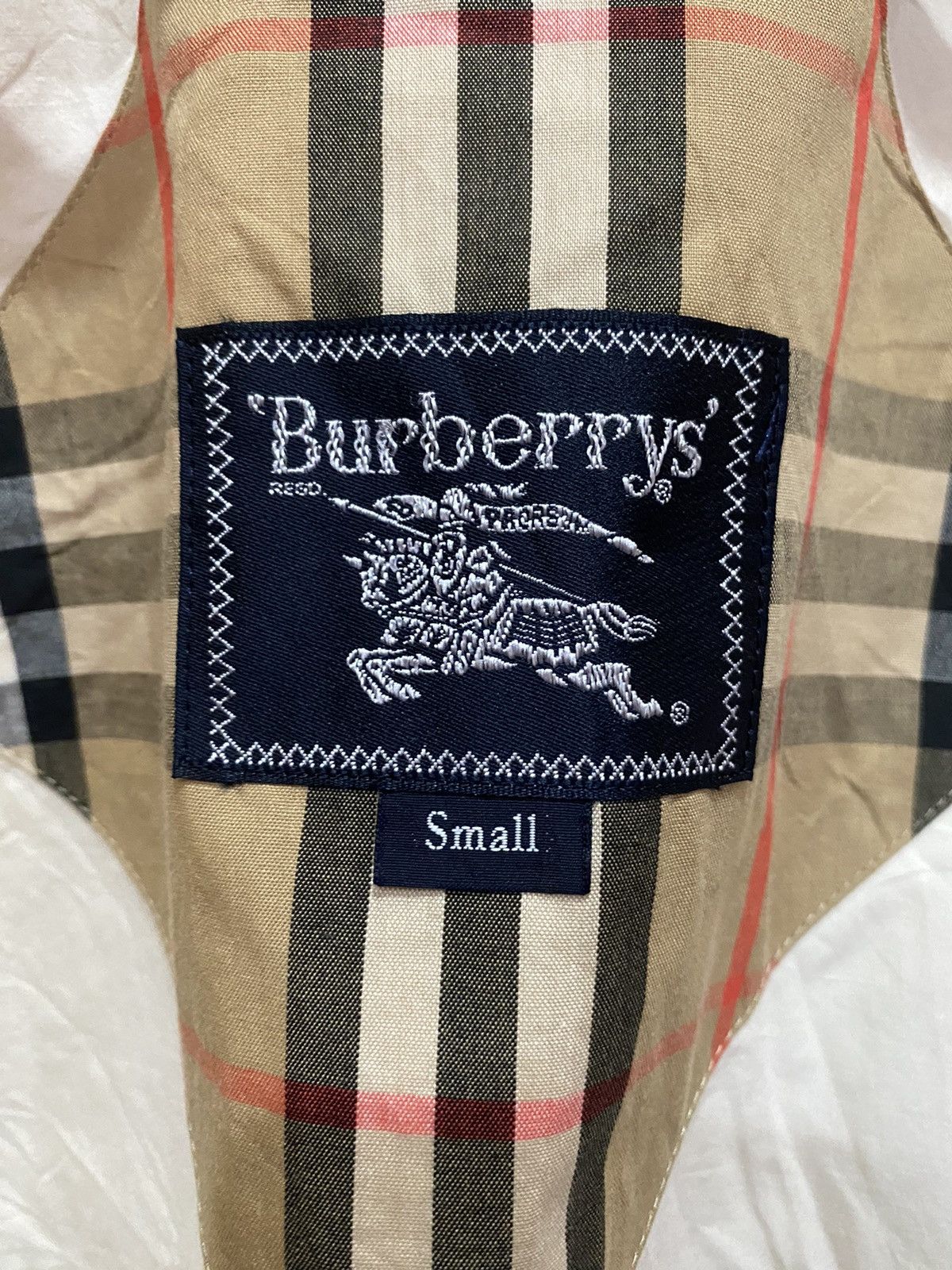 Burberry VINTAGE BURBERRYS CHECK BAGGY JACKET Size US S / EU 44-46 / 1 - 10 Thumbnail