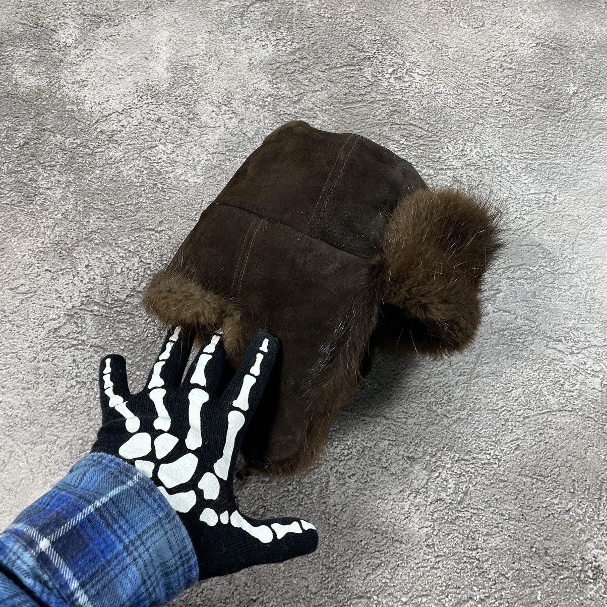 Japanese Brand Vintage Y2K Furry Alt Fuzzy Beanie Ushanka Mohair Uzi Vert Size ONE SIZE - 5 Thumbnail