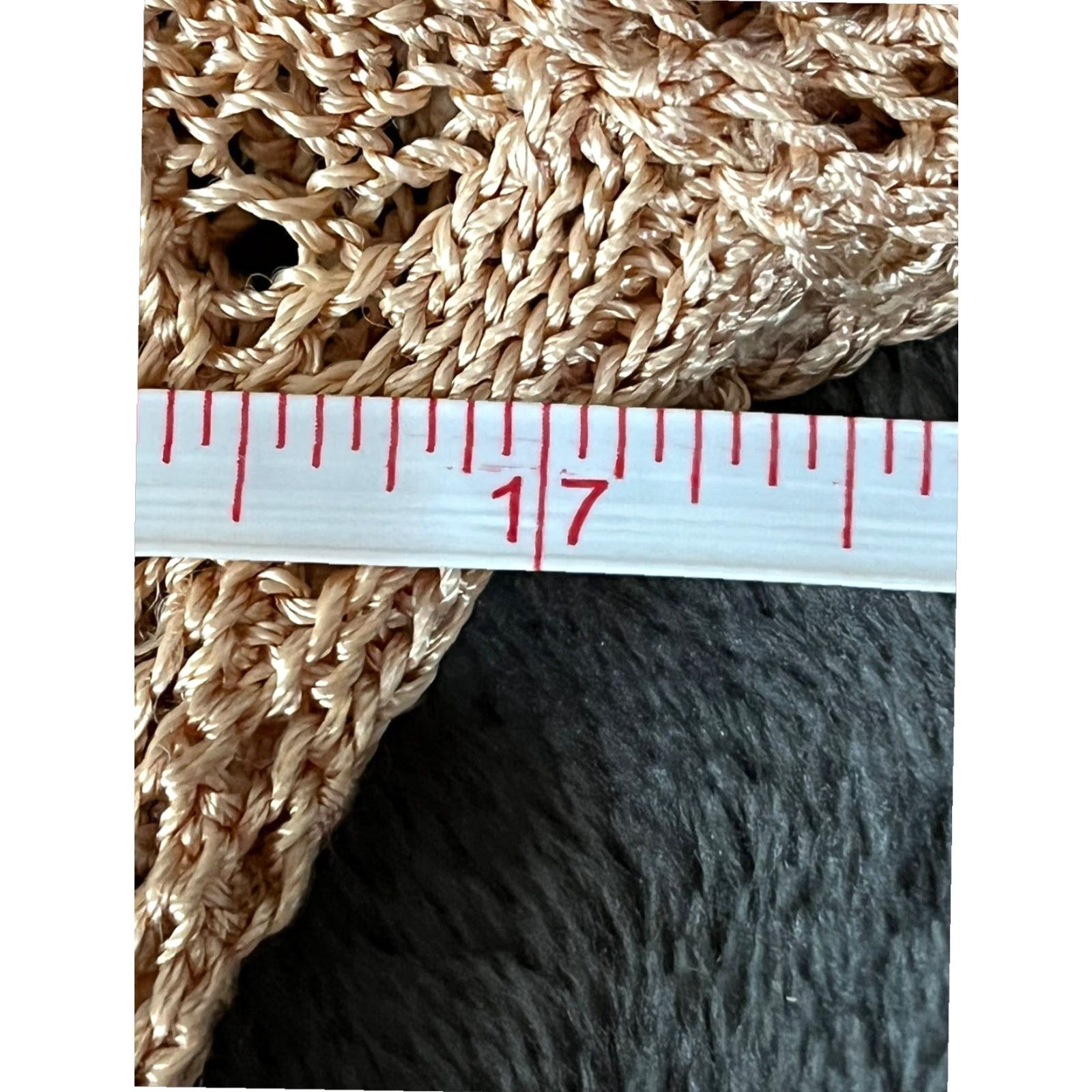 Vintage VINTAGE Prophecy Rose Gold Crochet Look Pullover Sweater Women's Small Made in USA Size S / US 4 / IT 40 - 6 Thumbnail