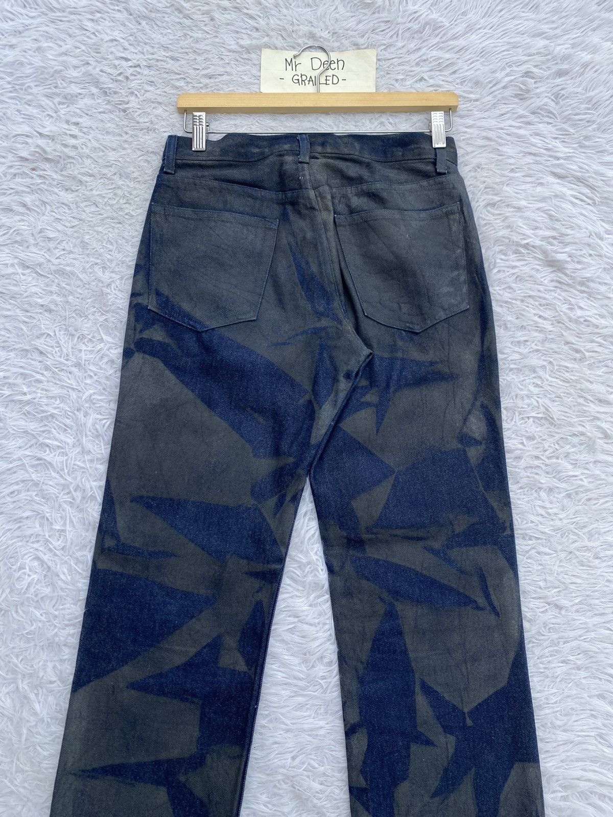 Mossimo MASSIMO Rare Design Pattern Blue Jeans/Denim Size US 28 / EU 44 - 20 Thumbnail