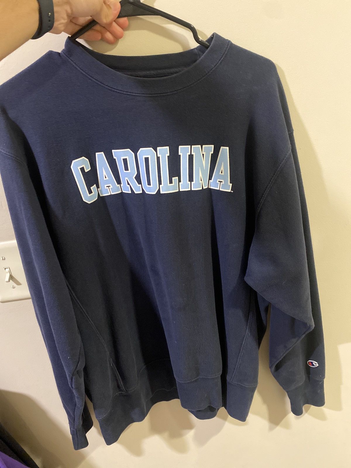 Champion × Vintage Vintage Champion North Carolina Crewneck Medium Size US M / EU 48-50 / 2 - 5 Thumbnail