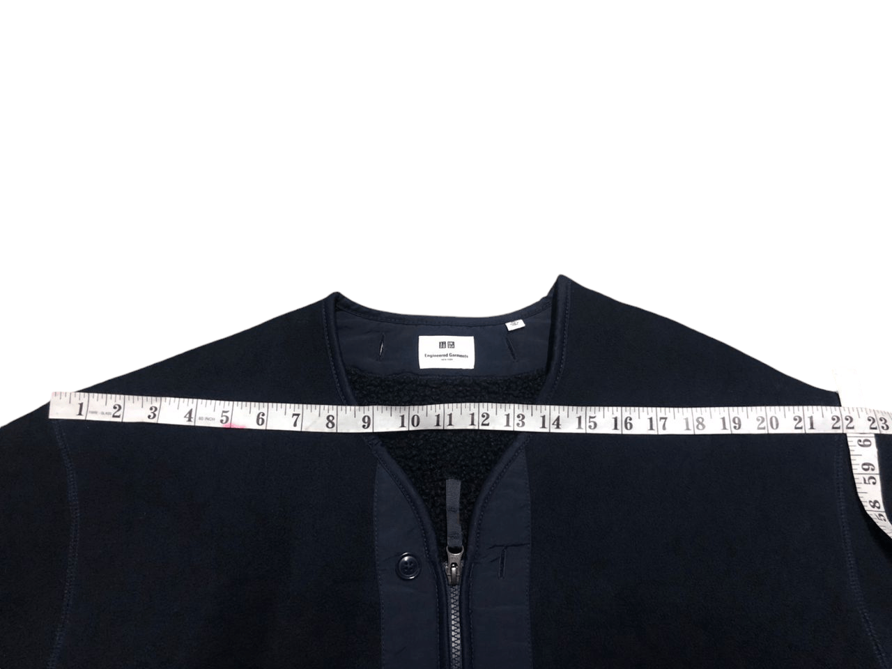 Engineered Garments × Uniqlo Engineered Garments x Uniqlo Sherpa Fleece NoCollars Jacket Size US XL / EU 56 / 4 - 14 Thumbnail