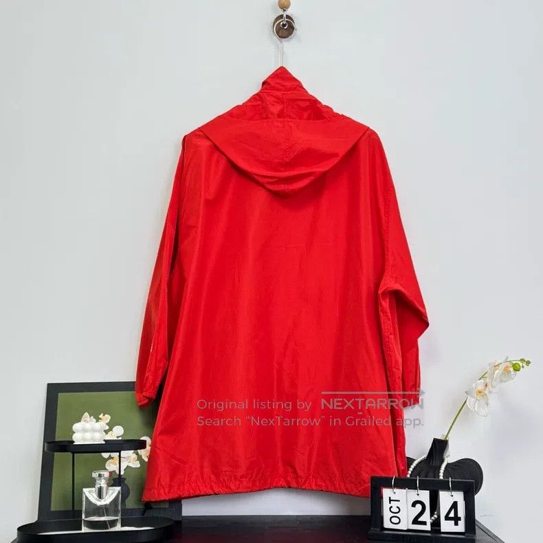 Balenciaga Balenciaga Red Mailbox Letter Logo Windbreaker Jacket Size XS / US 0-2 / IT 36-38 - 4 Thumbnail