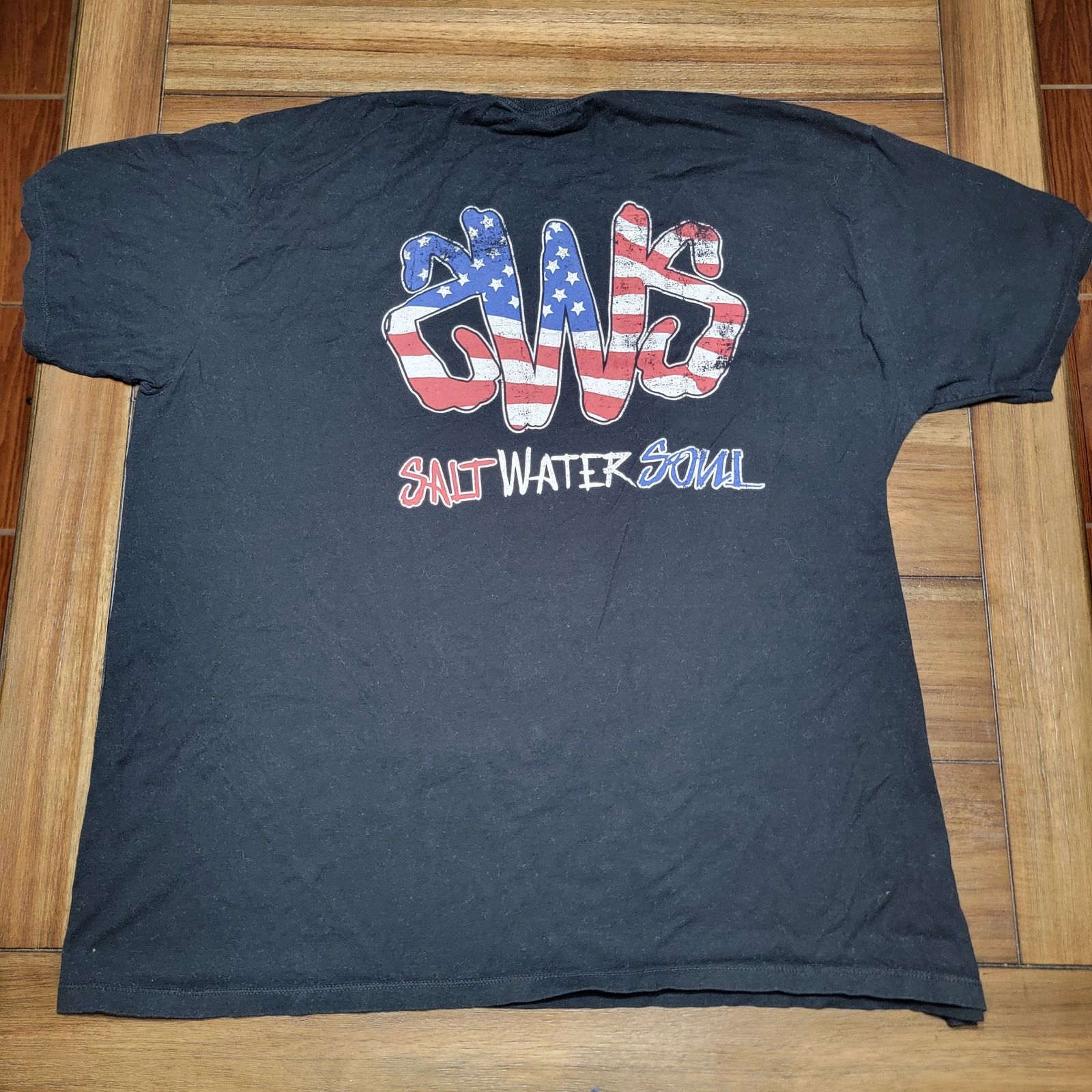 Other Salt Water Soul Unisex Tee American Flag Logo - Size 3XL Size US XXL / EU 58 / 5 - 3 Thumbnail