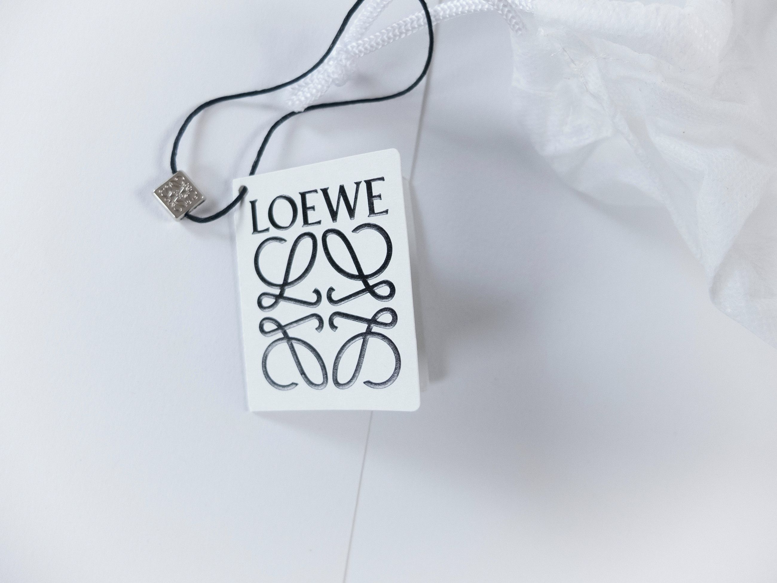 Loewe LOEWE Puzzle Fold Mini beige & white leather tote bag NWT Size ONE SIZE - 16 Thumbnail
