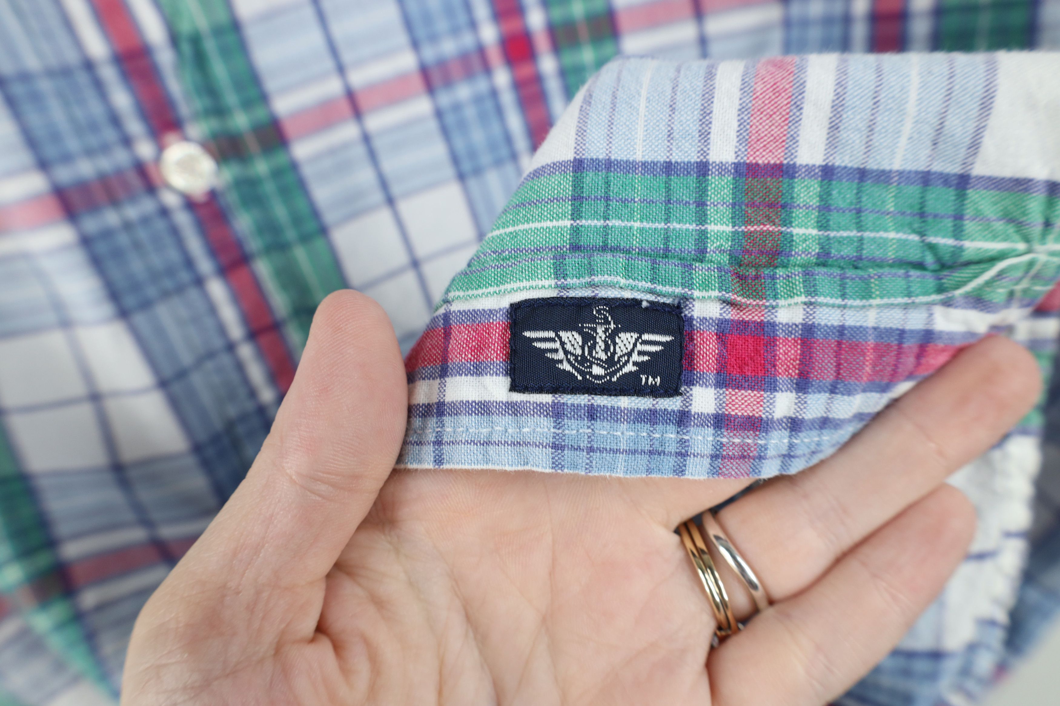 Vintage Vintage 90s Streetwear Plaid Short Sleeve Button Down Shirt Size US L / EU 52-54 / 3 - 4 Thumbnail