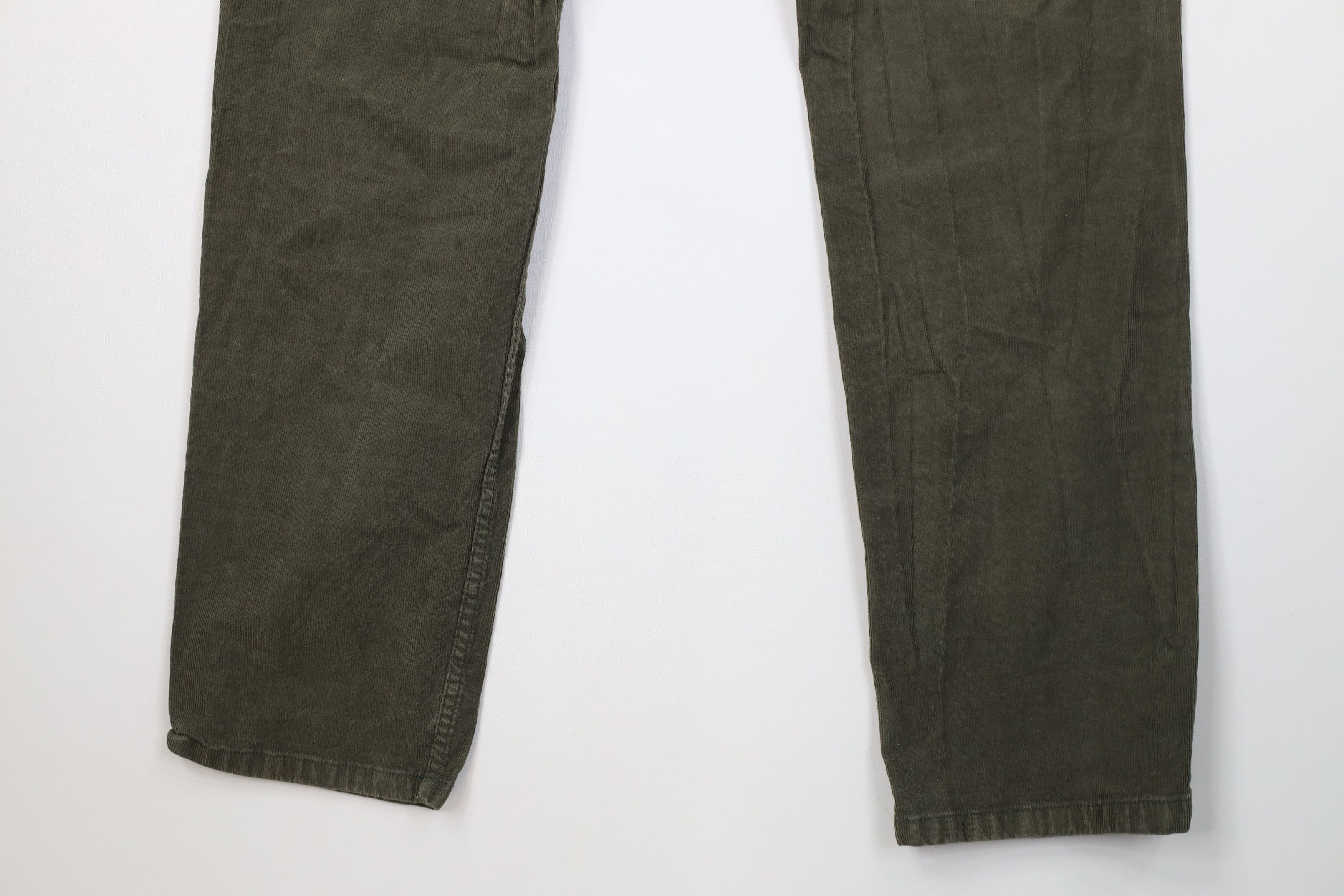 Brooks Brothers Vintage Y2K Brooks Brothers Corduroy Chino Pants Green Size US 34 / EU 50 - 10 Thumbnail
