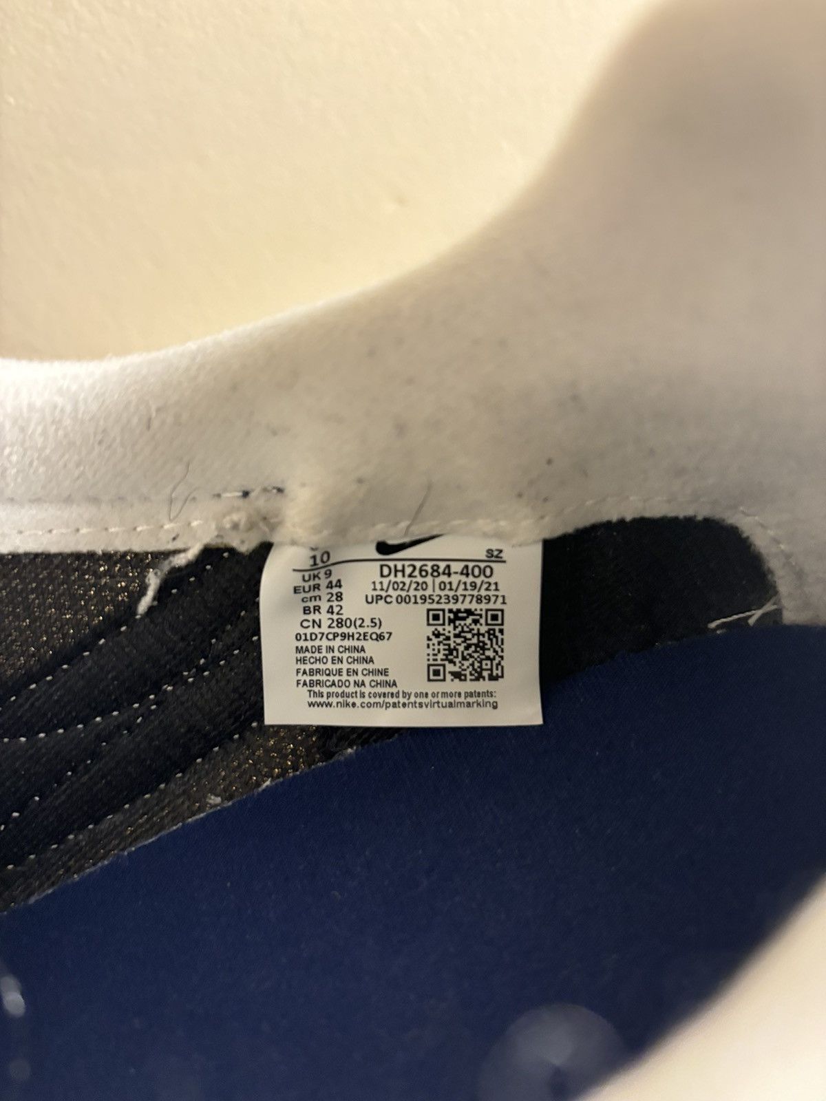 Nike Nike LDV waffle fragment design blue void Size US 10 / EU 43 - 13 Thumbnail