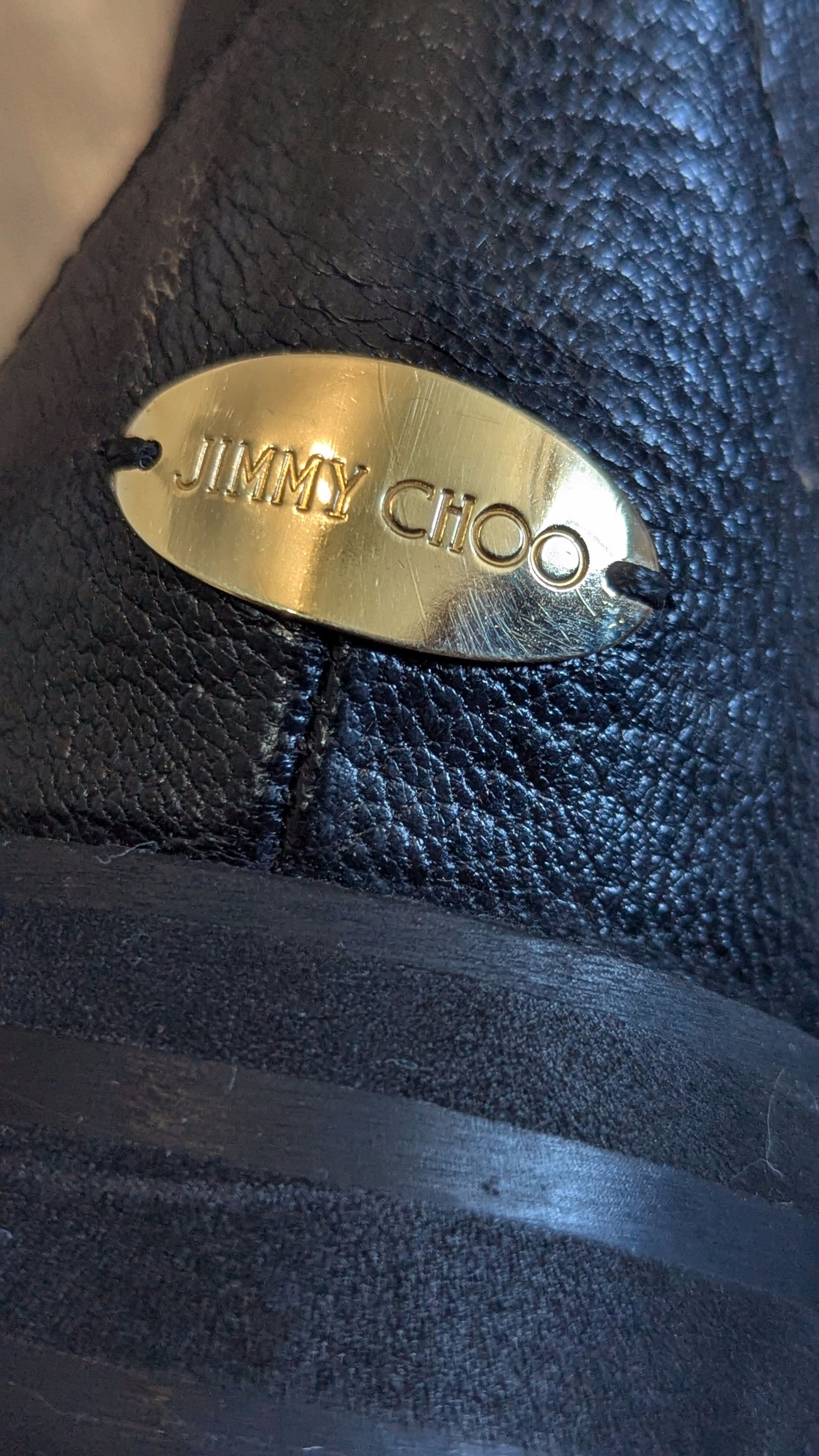 Jimmy Choo Jimmy Choo Drake Shearling Lined Ankle Boots Size US 7.5 / IT 37.5 - 4 Thumbnail