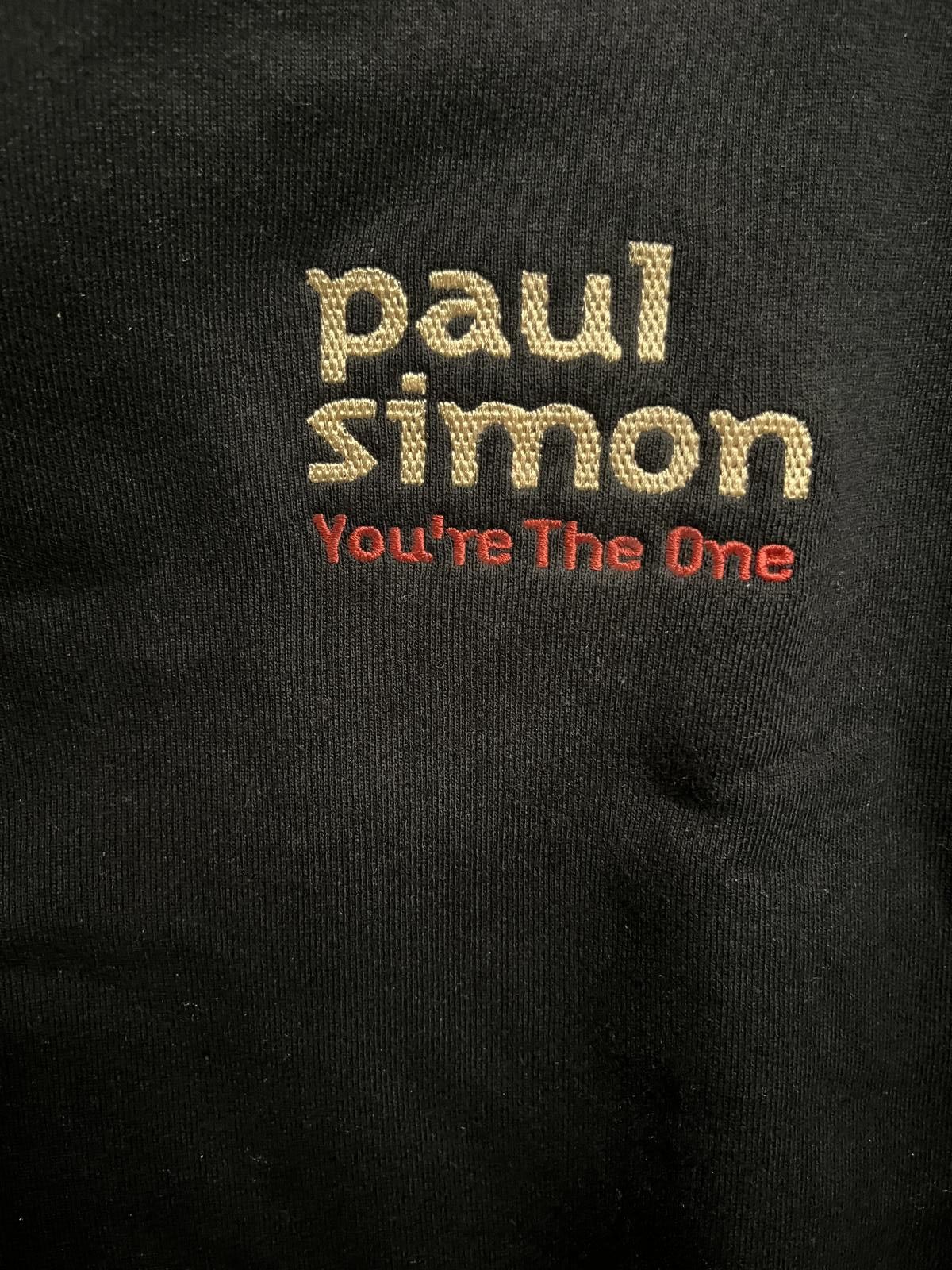 Fruit Of The Loom Paul Simon You're the One Album Tour Crew Neck Sweatshirt -L Size US L / EU 52-54 / 3 - 3 Thumbnail