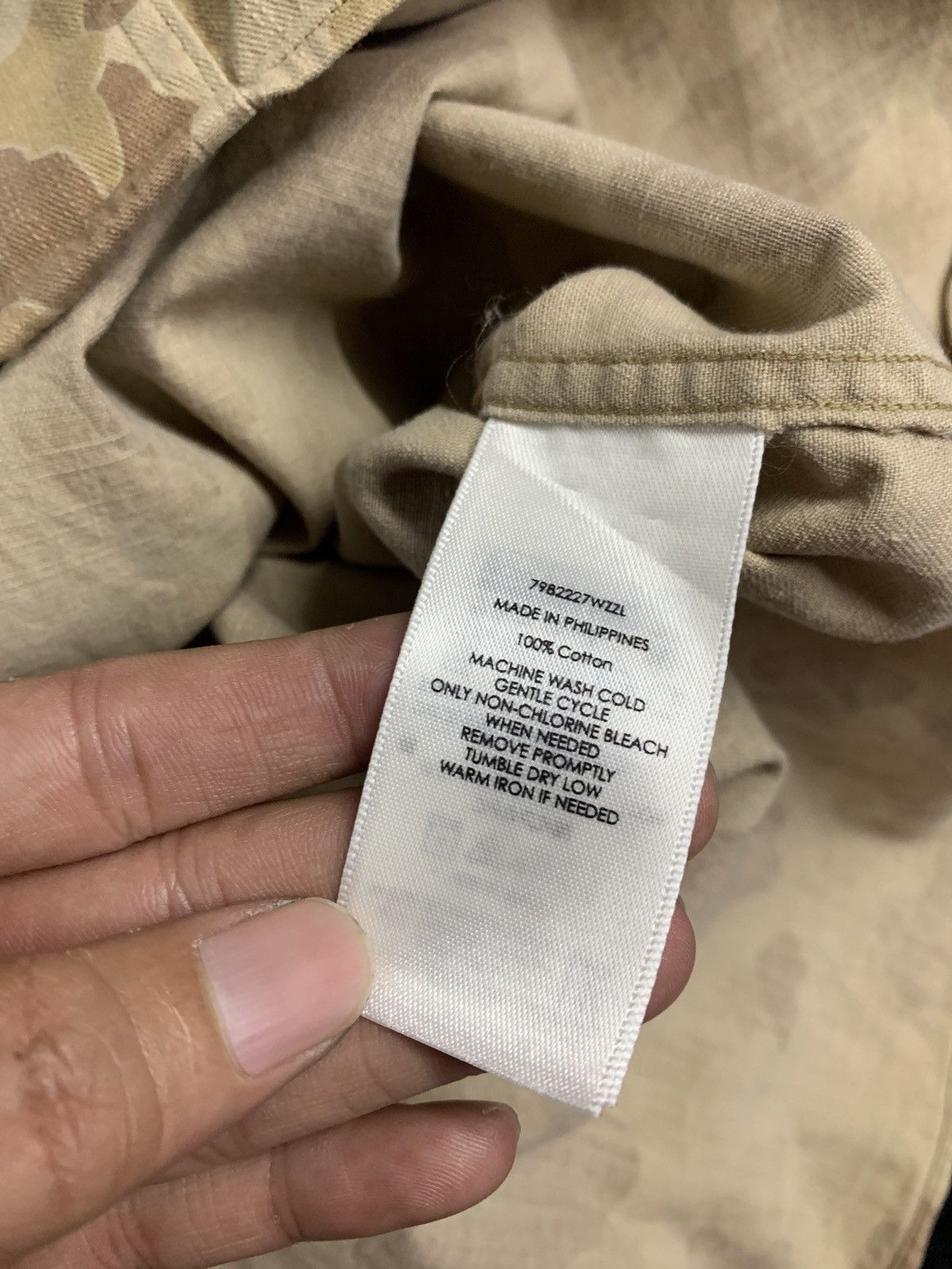 Polo Ralph Lauren Polo Ralph Lauren Camouflage Beige Size US XL / EU 56 / 4 - 7 Thumbnail