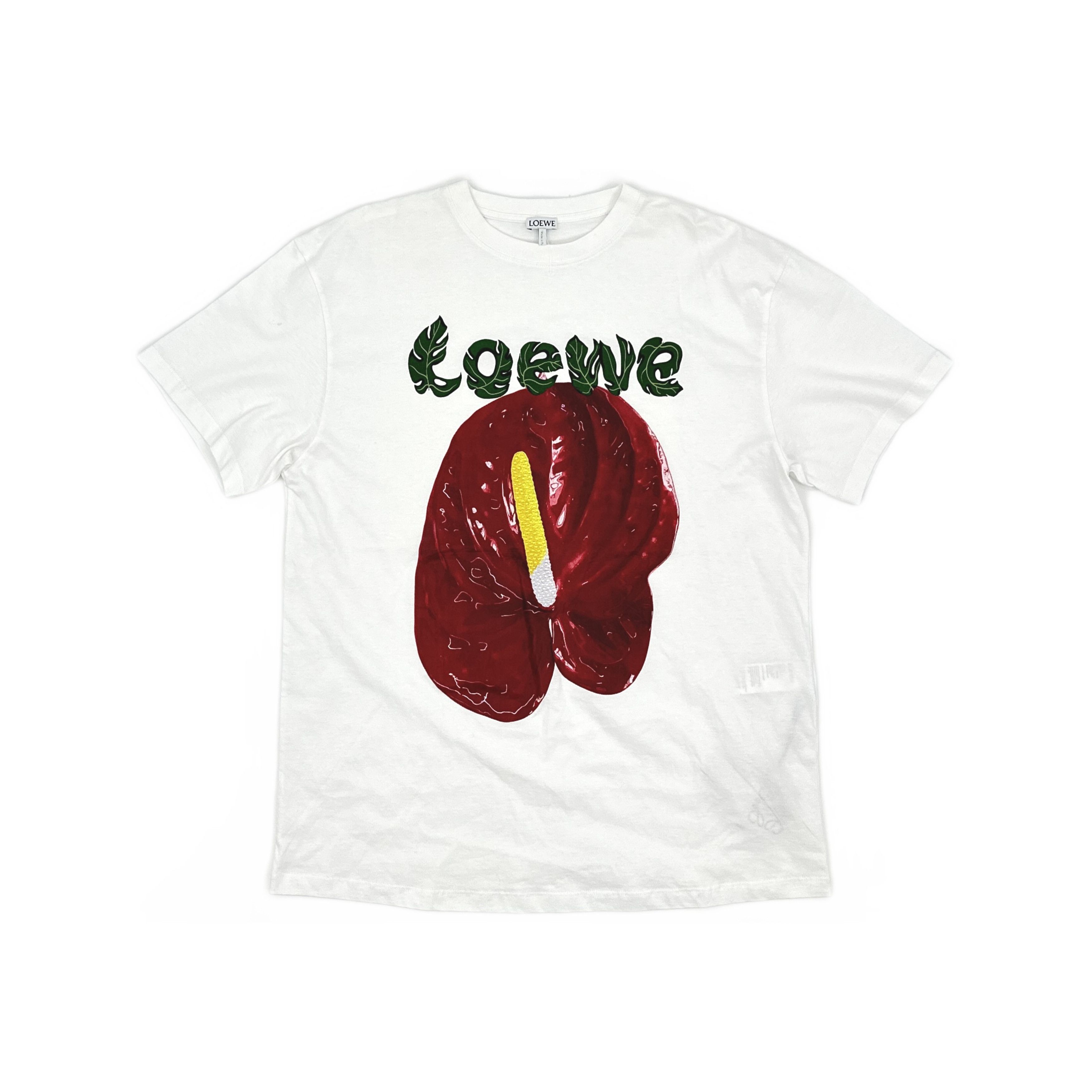 Loewe LOEWE Anthurium Print T-Shirt Size M Size US M / EU 48-50 / 2 - 1 Thumbnail